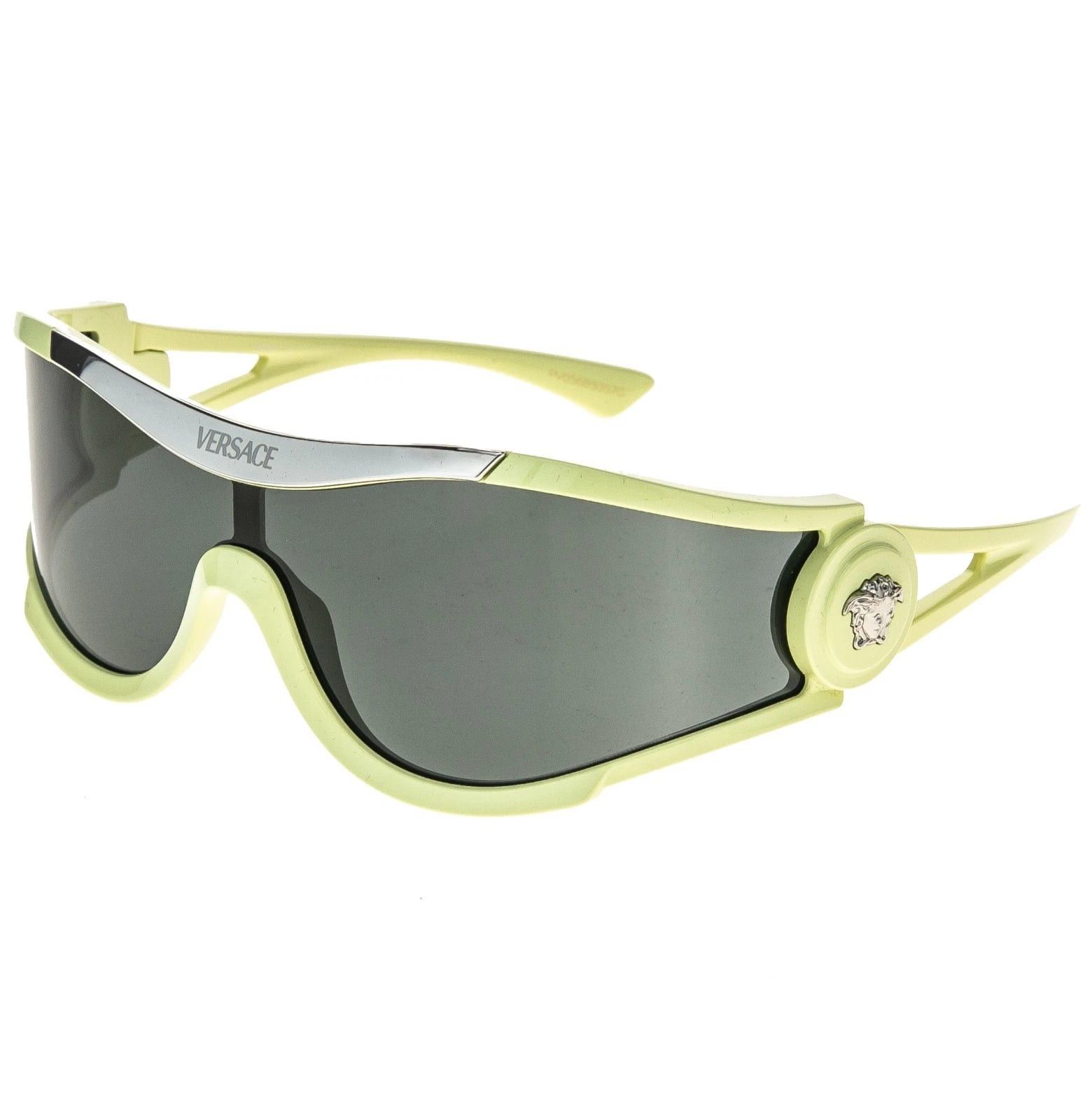 Versace VERSACE VE4475 MEDUSA MEDALLION SHIELD 4475 Mask Sunglasses Size ONE SIZE - 4 Thumbnail