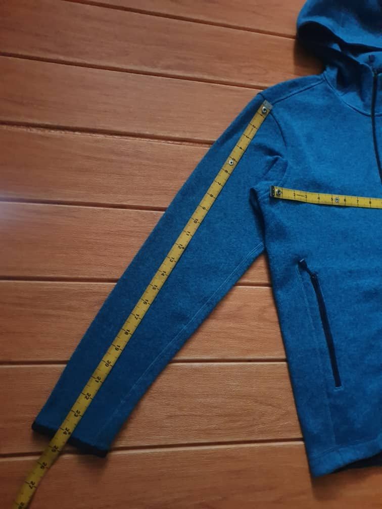 Montbell Montbell hiking teal blue hoodie Sweater Size M / US 6-8 / IT 42-44 - 8 Thumbnail