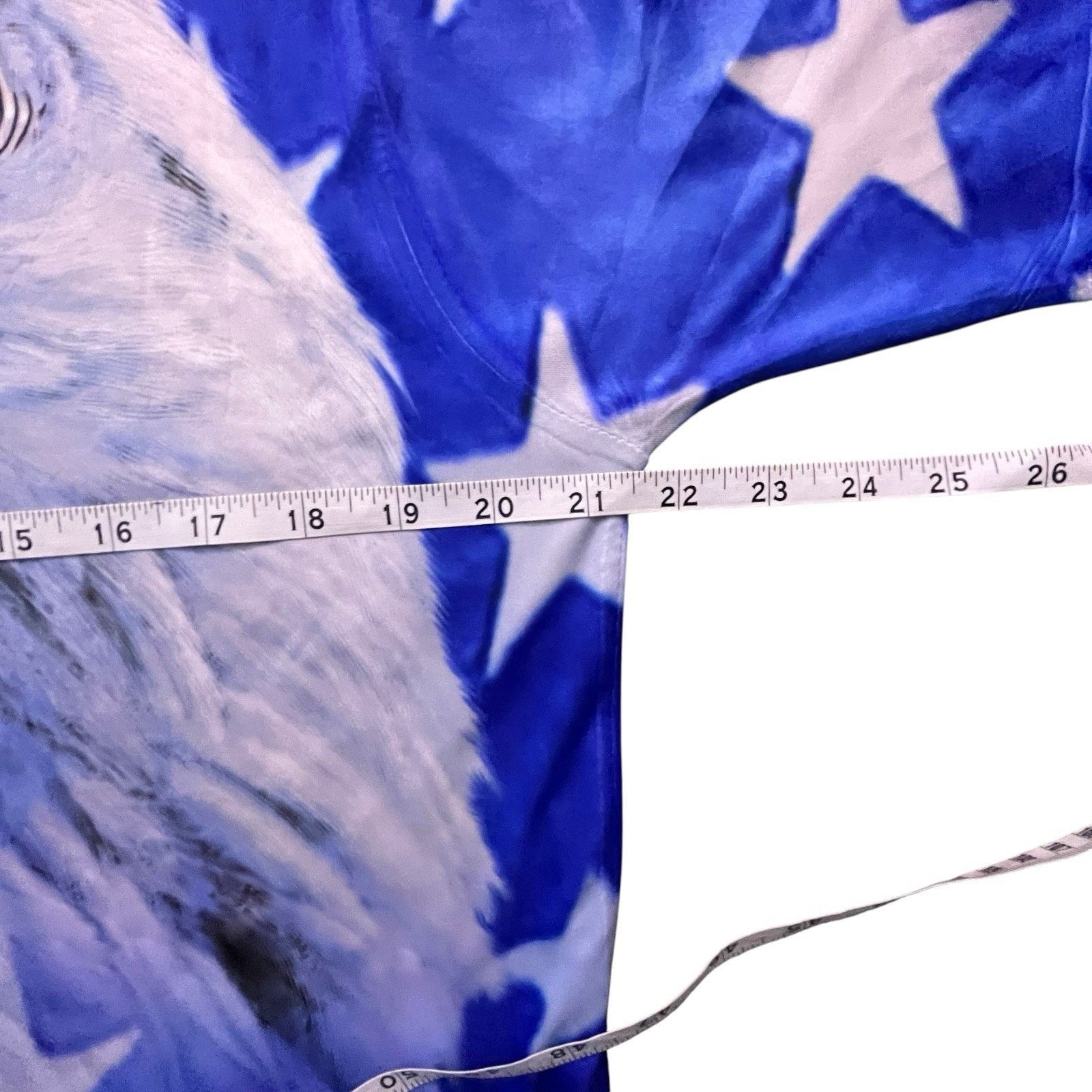 Unknown London Spirit Of America T Shirt Mens Large Bald Eagle AOP USA Size US XL / EU 56 / 4 - 4 Thumbnail