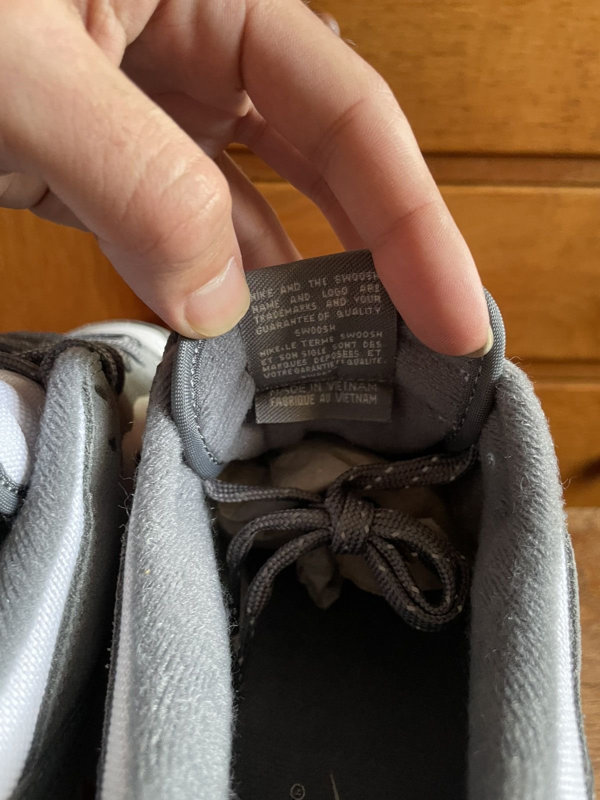 Nike Nike Dunk Low, white & smoke grey Size US 9 / EU 42 - 18 Thumbnail