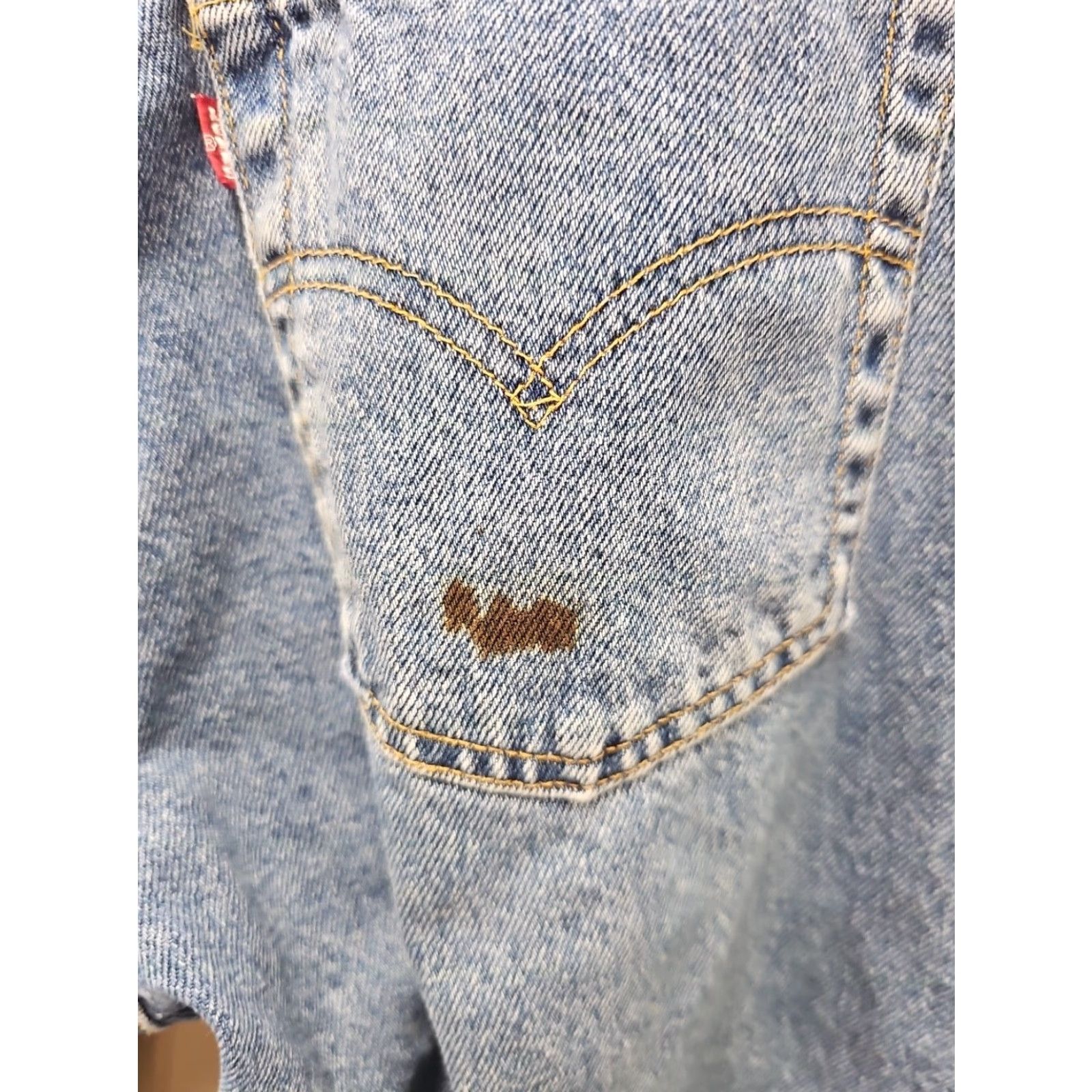 Levi's VINTAGE Levi’s 550 Denim Jeans Women’s Size 12 Regular Blue 5-Pocket Design 90s Size 34" / US 12 / IT 48 - 7 Thumbnail
