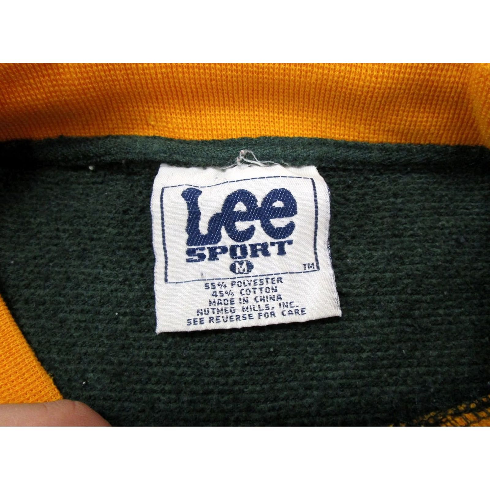 Lee VINTAGE Green Bay Packers Sweatshirt Crew Neck M Embroidered NFL Lee Knit Pullover Men Green 90s Sports Hooded Size US M / EU 48-50 / 2 - 3 Thumbnail