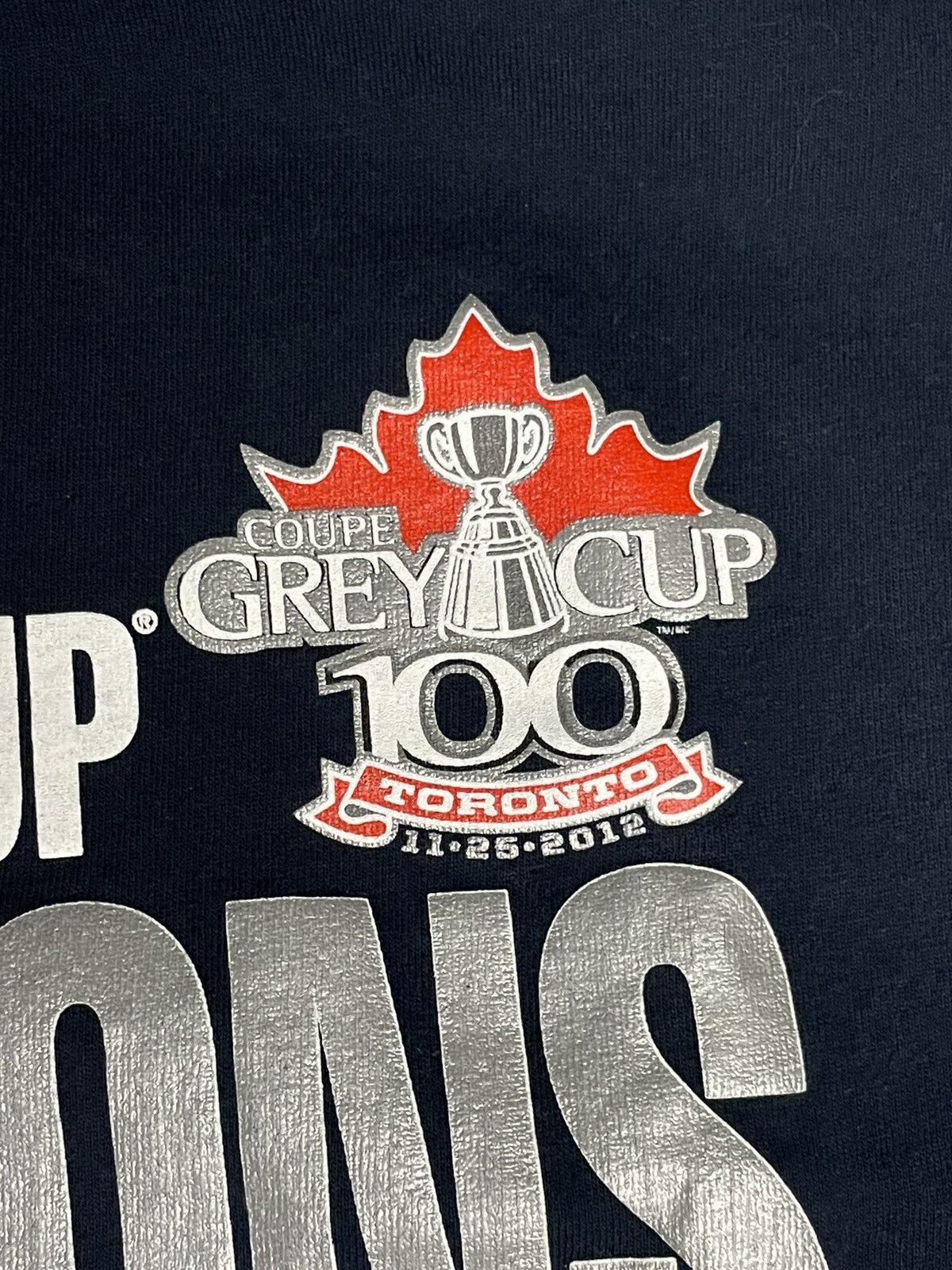 Other Vintage Y2K CFl Toronto Argonauts 2012 champions tshirt Size US M / EU 48-50 / 2 - 4 Thumbnail