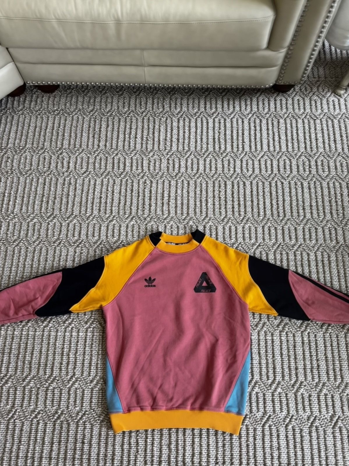 トップス palace skateboards adidas crew sweat S Palace X Adidas Crewneck Sweatshirt | Grailed