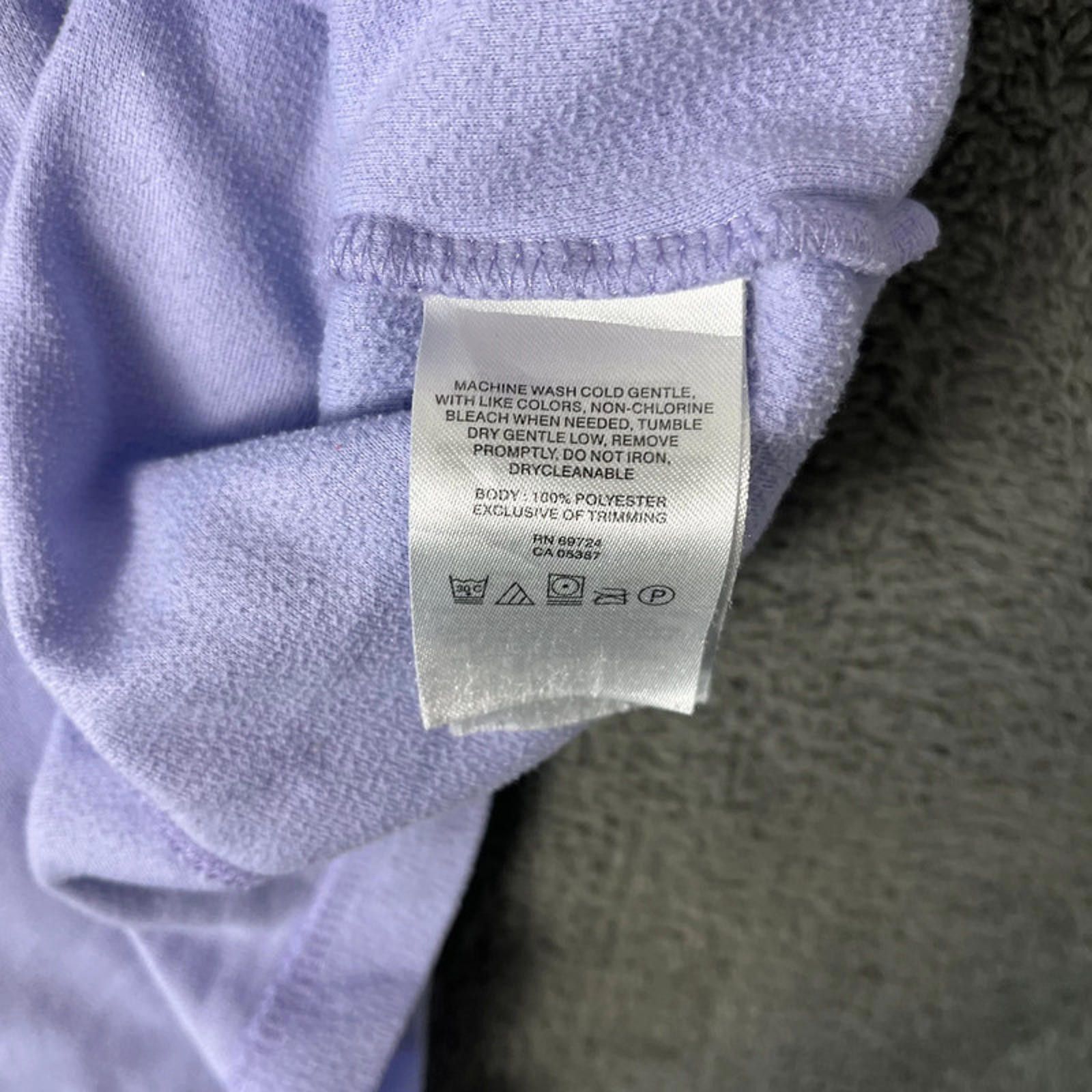 Columbia Kid’s Columbia Fleece - Purple/White - Size XL Size XL / US 12-14 / IT 48-50 - 8 Thumbnail