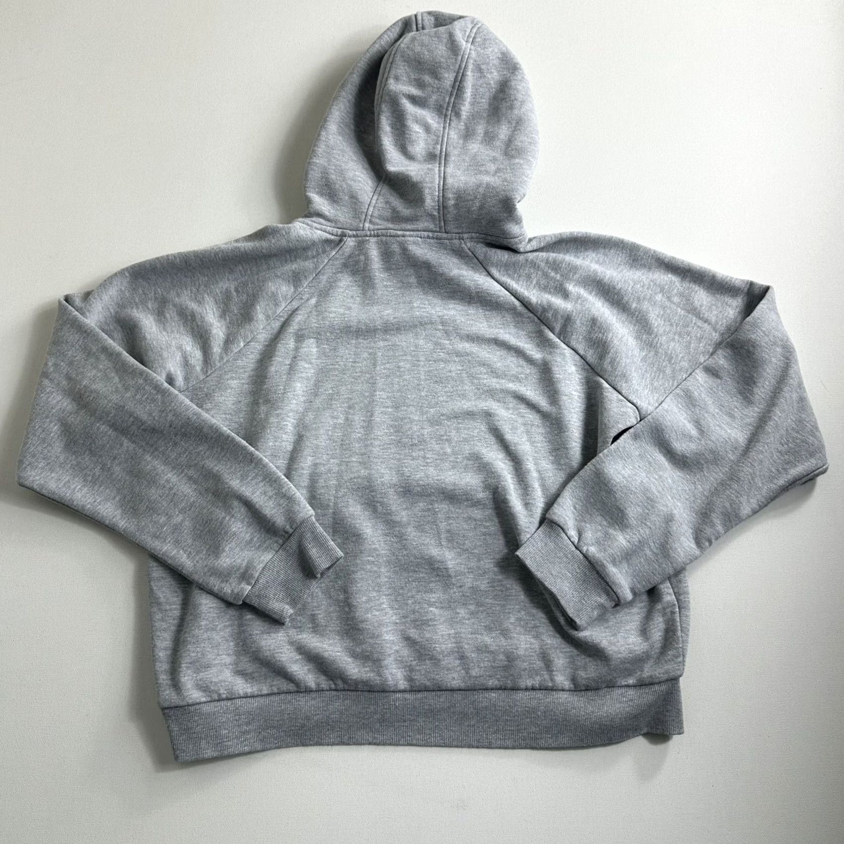 Umbro Umbro Hoodie Gray Graphic Print Big Logo Pullover Sweatshirt Cropped Womens XL Size XL / US 12-14 / IT 48-50 - 2 Thumbnail