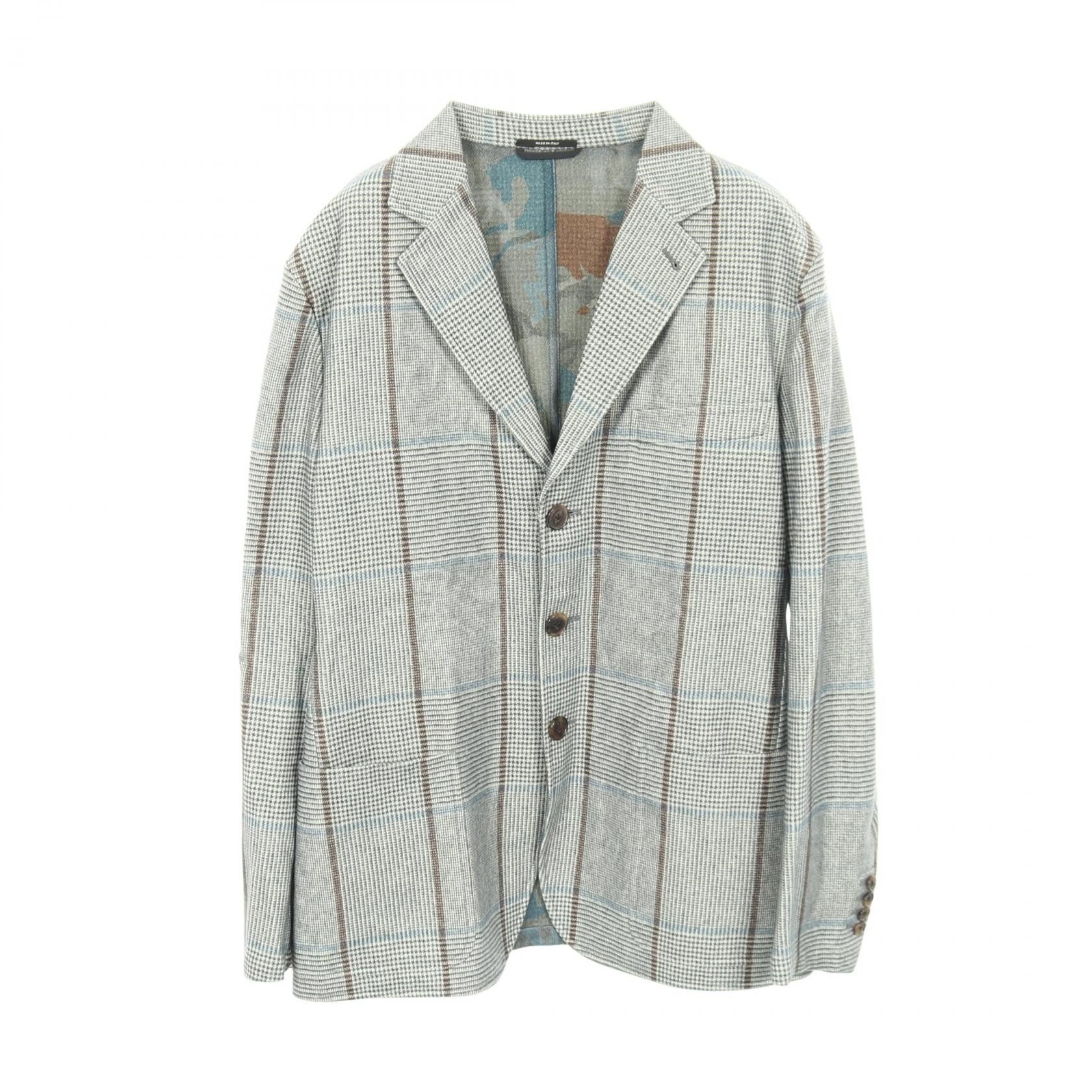 Hermes Hermes Hermes Wool Silk Cashmere Blazer Textile Outerwear DUTY FREE for USA Size ONE SIZE - 1 Thumbnail