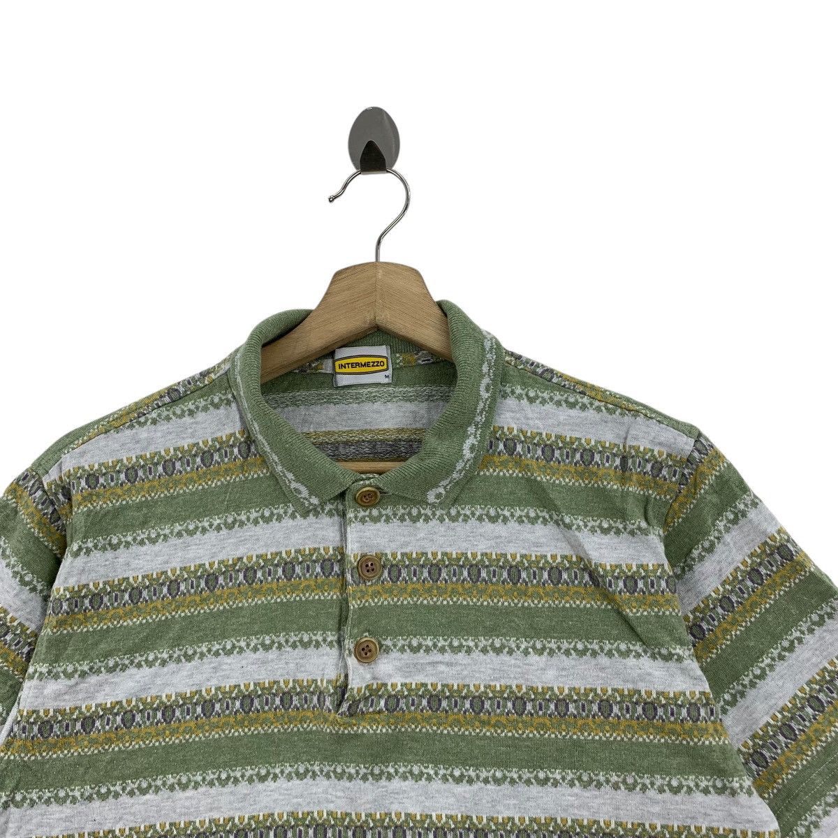 Vintage Vintage INTERMEZZO MONOGRAM ZUCCA Made In Japan Tee Shirt Size US M / EU 48-50 / 2 - 4 Thumbnail