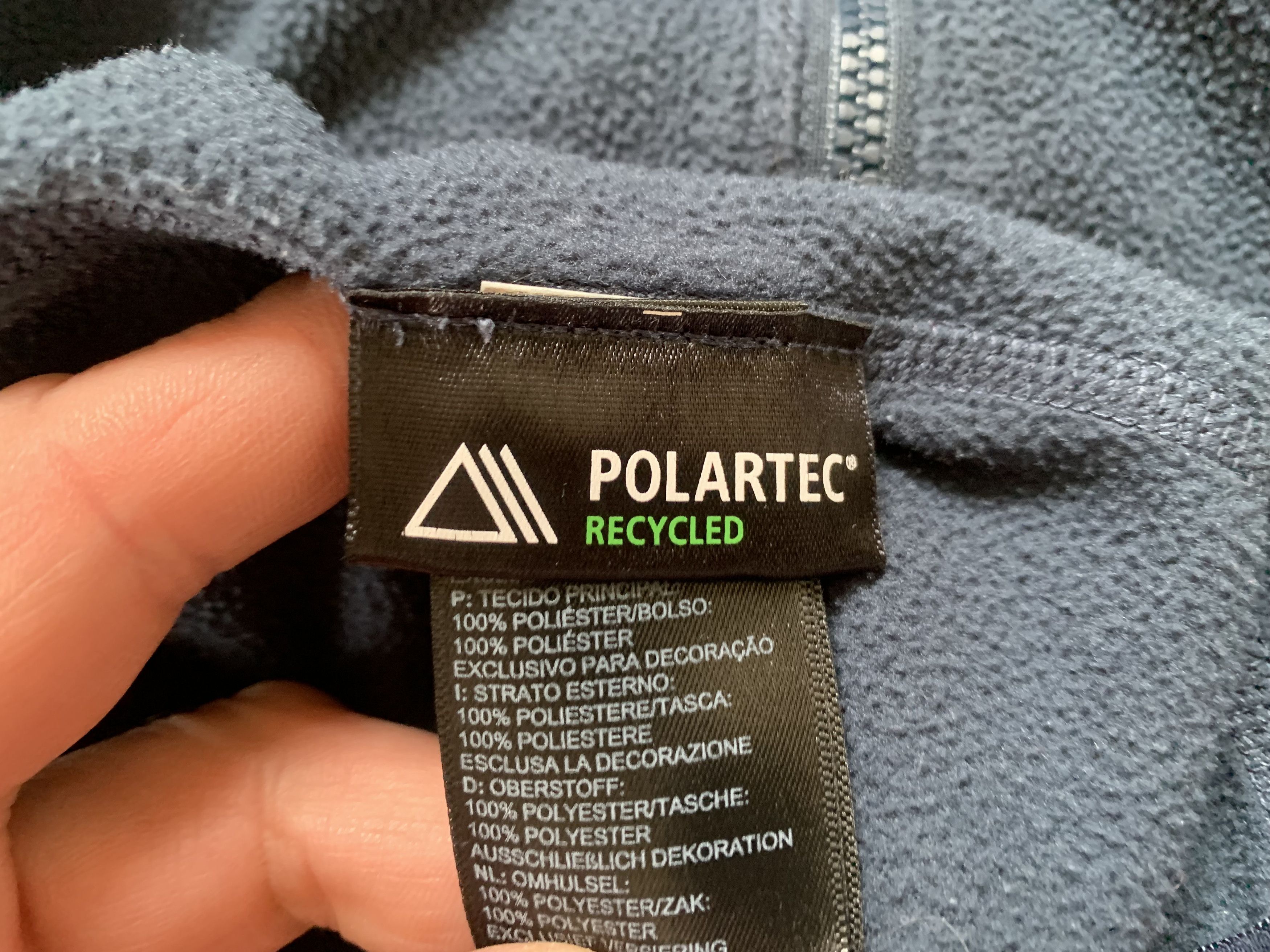 The North Face The North Face Polartec Mens Full Zip Fleece Jacket Size US XL / EU 56 / 4 - 7 Thumbnail