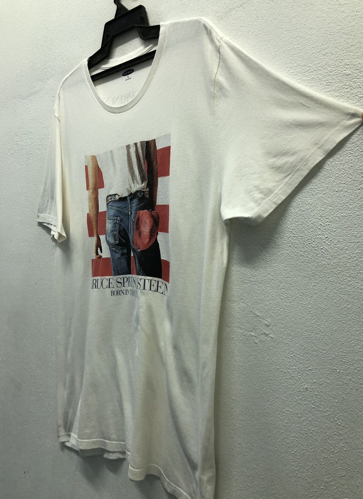 Vintage Old Navy Bruce Springsteen Born In The Usa T-Shirt Size US XL / EU 56 / 4 - 6 Thumbnail