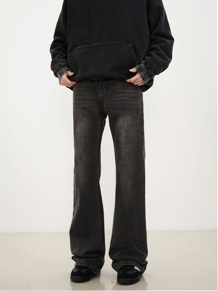 Japanese Brand × Jean American retro all-match straight cleanfit flared jeans Size US 34 / EU 50 - 1 Thumbnail