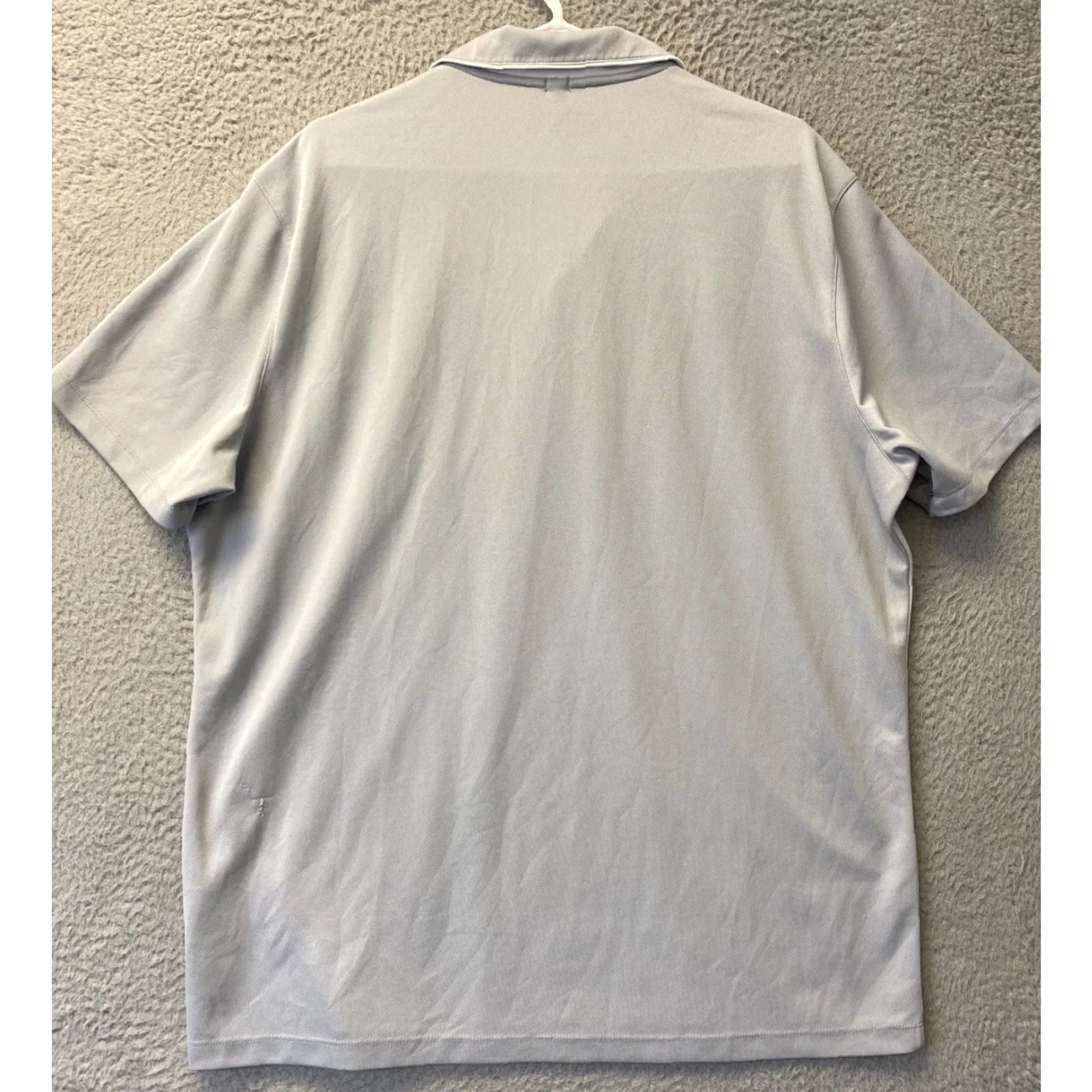 Nike Nike Golf Polo Shirt Gray Polyester Size XL Tour Performance Mens 106-35 Size US XL / EU 56 / 4 - 6 Thumbnail