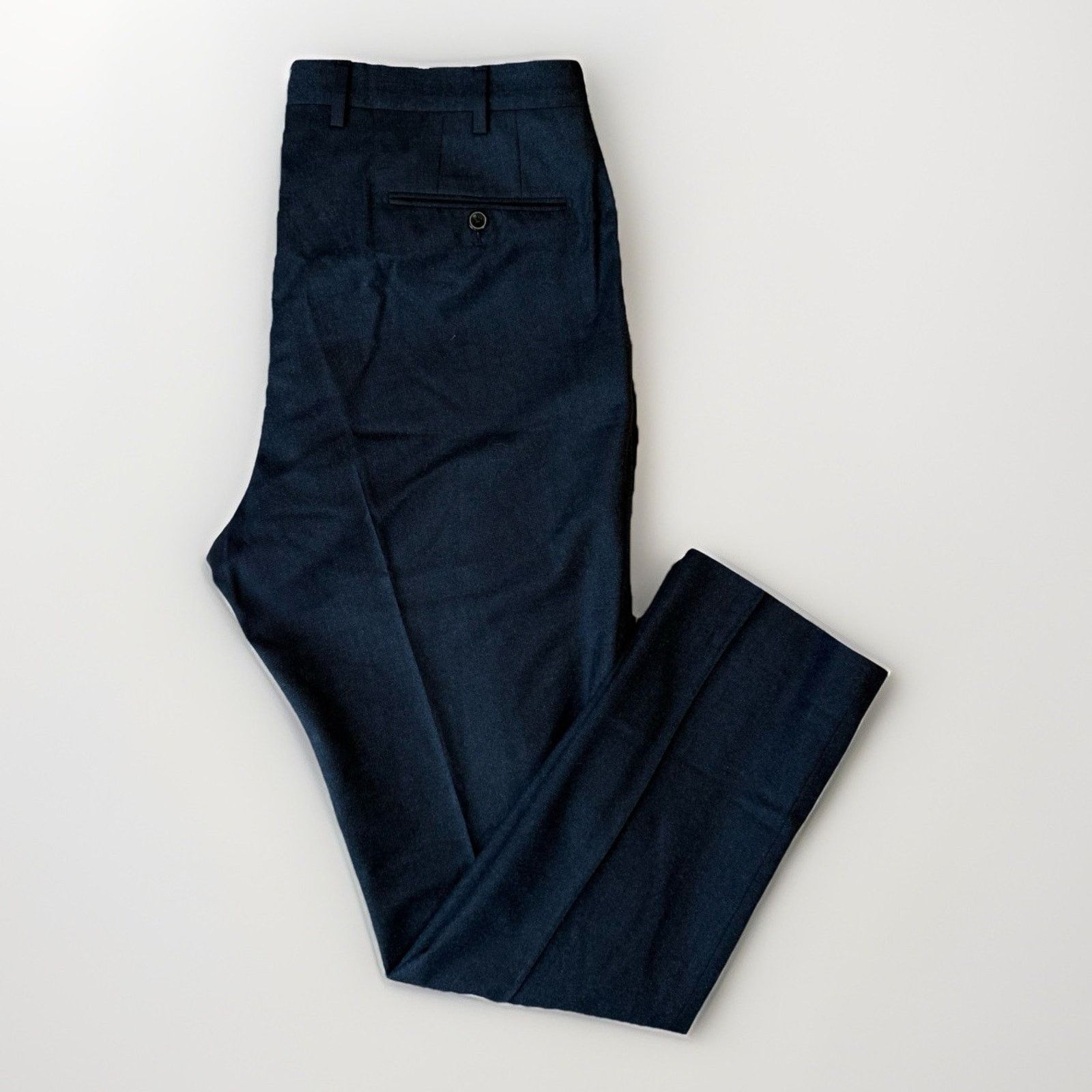 Incotex Incotex Wool Pants 38 Gray Italy Dress Trousers Designer Size US 38 / EU 54 - 1 Thumbnail