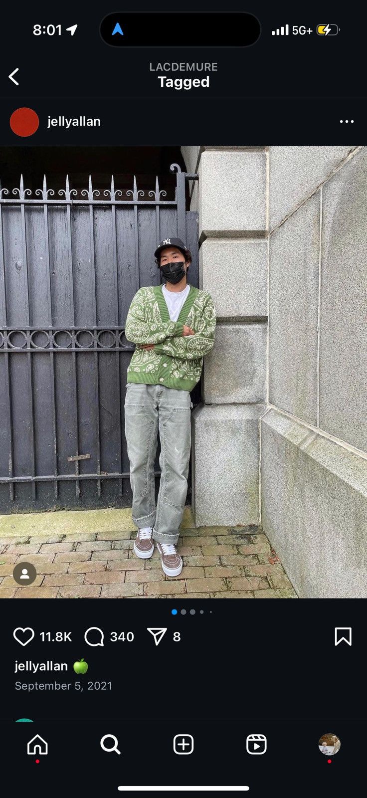 Lac Demure × Ruben Kone O.G Ruben Kone Cardigan . Size US S / EU 44-46 / 1 - 1 Thumbnail