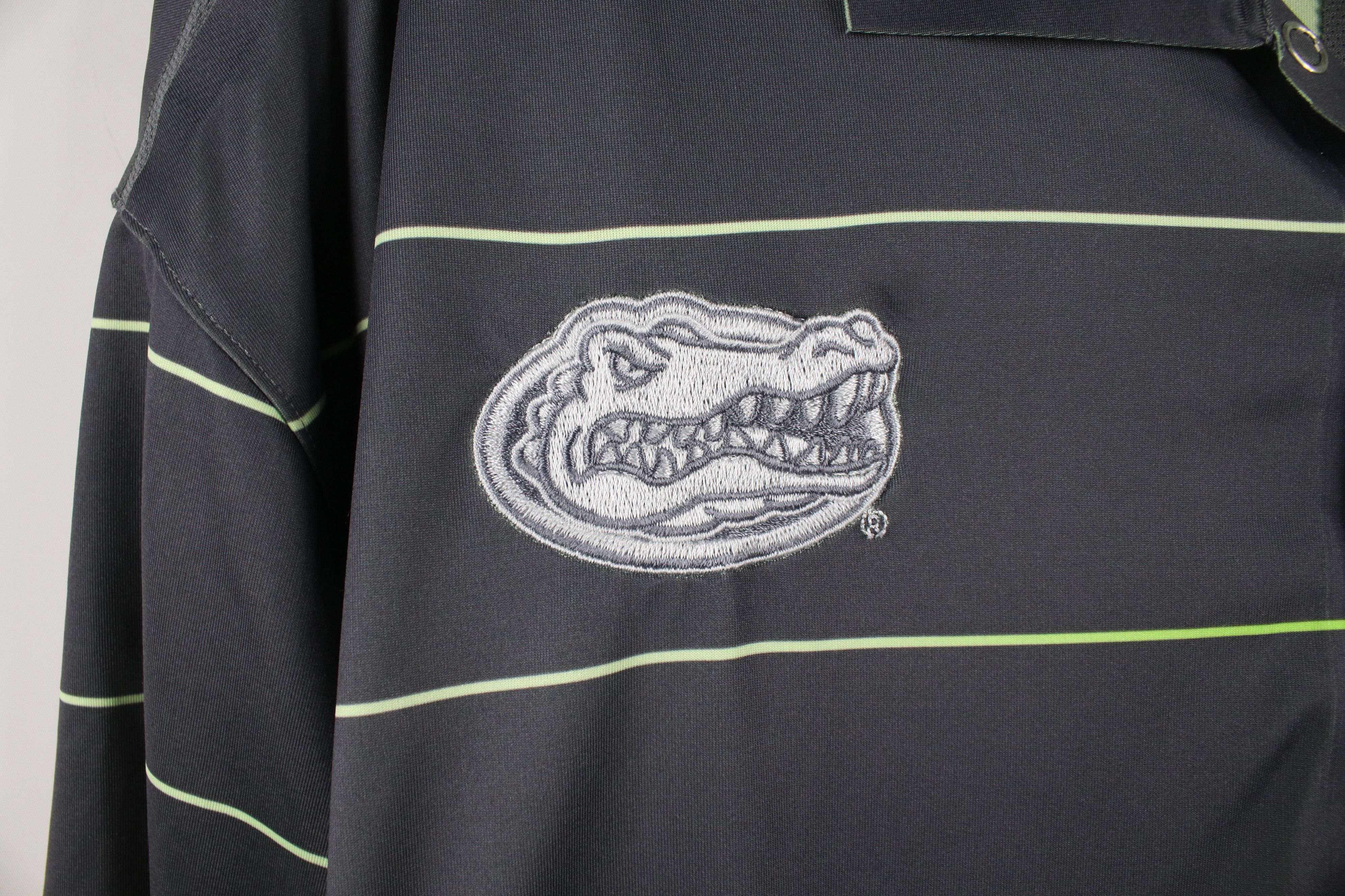Nike × Vintage Nike Golf Tiger Woods University of Florida Polo Shirt Gray Size US XL / EU 56 / 4 - 5 Thumbnail
