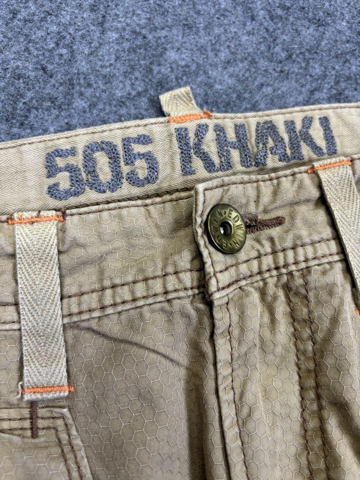Edwin EDWIN CUTTING EDGE Hexagon Fabric Mutipocket Cargo Pant F790 Size US 32 / EU 48 - 9 Thumbnail