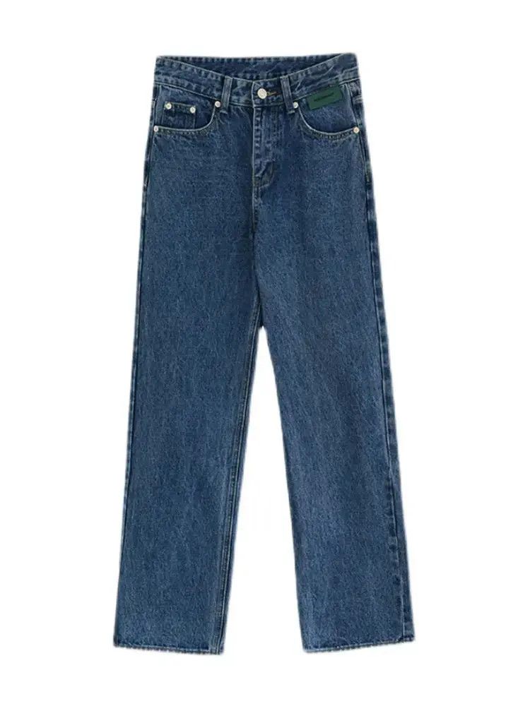 Japanese Brand Retro loose high street straight leg jeans Size US 32 / EU 48 - 4 Thumbnail