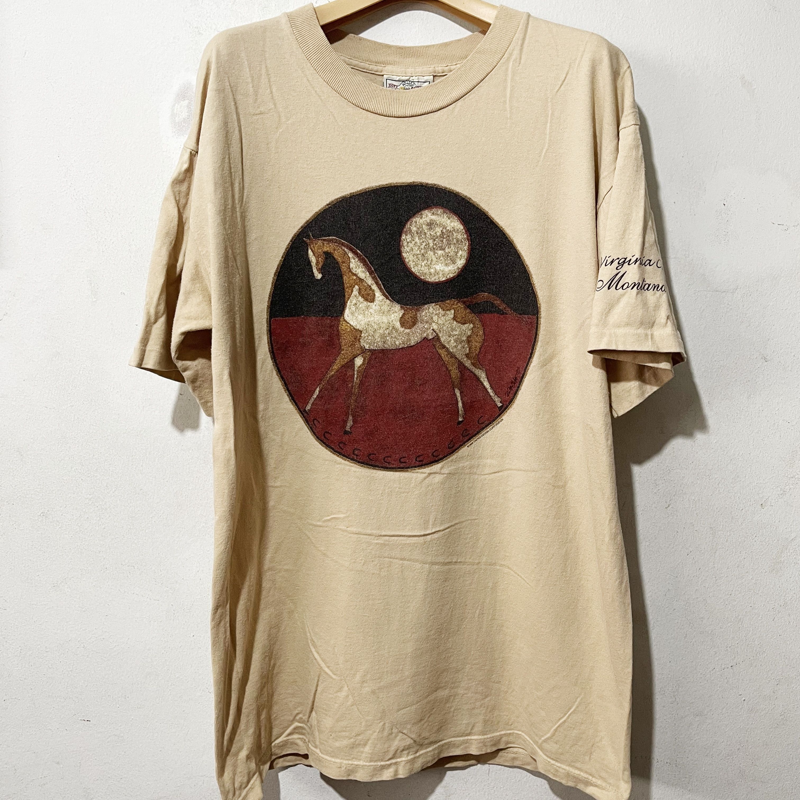 Vintage 90s Horse Shirt