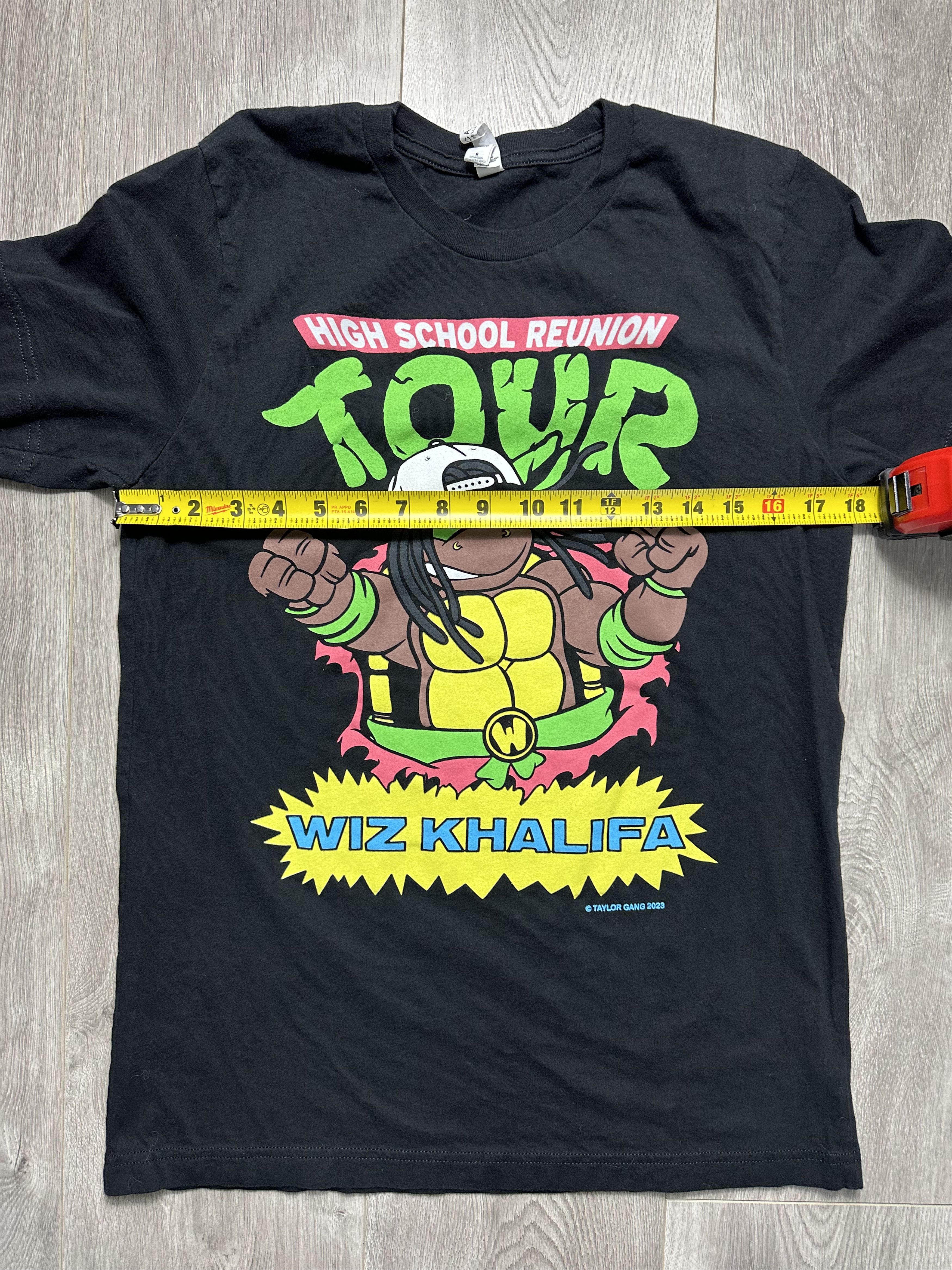 Rap Tees × Wiz Khalifa Snoop Dogg Wiz Khalifa High School Reunion TMNT Tour Shirt Size US M / EU 48-50 / 2 - 8 Thumbnail