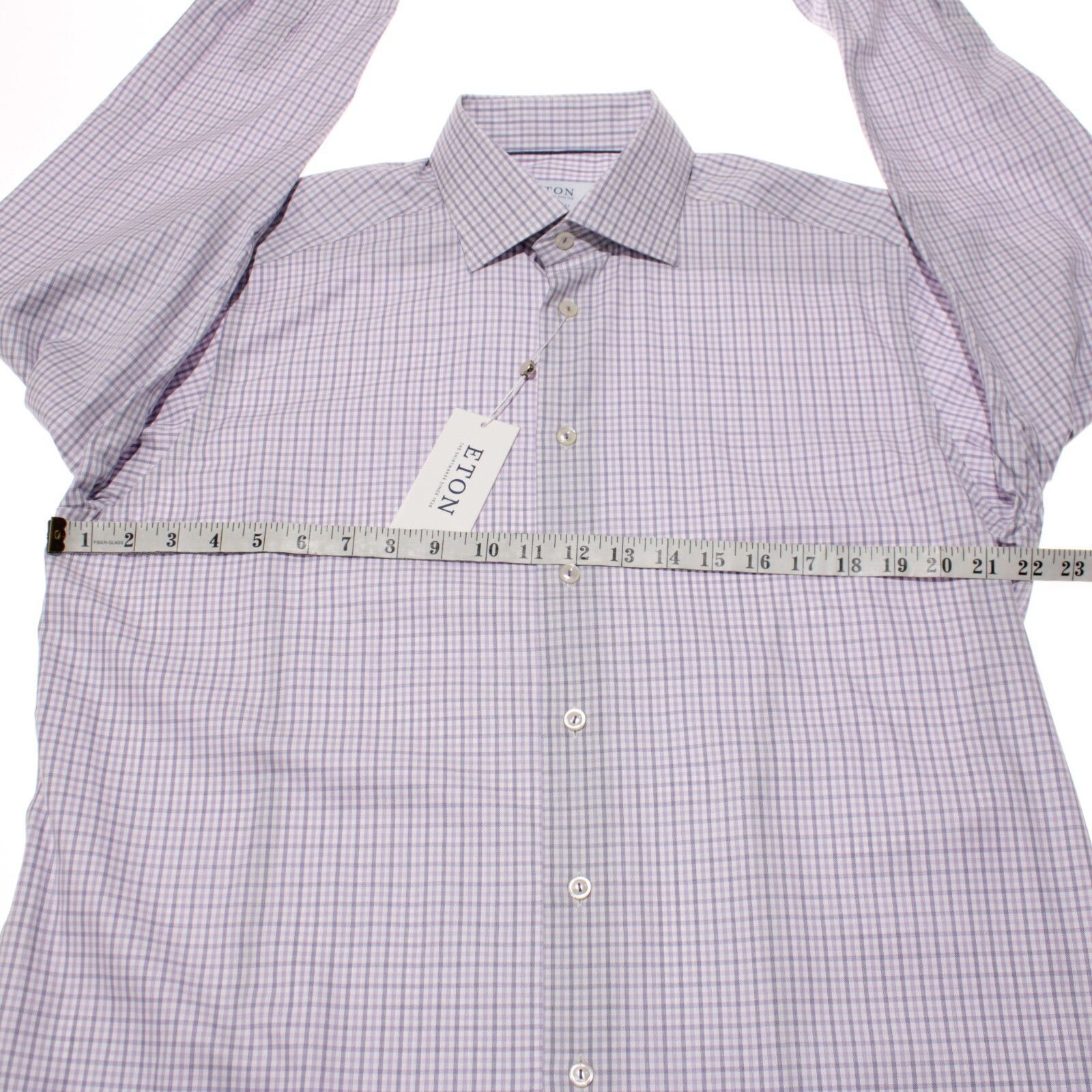 Eton Eton New with tags Shirt Size L US In Purple Size US L / EU 52-54 / 3 - 4 Thumbnail