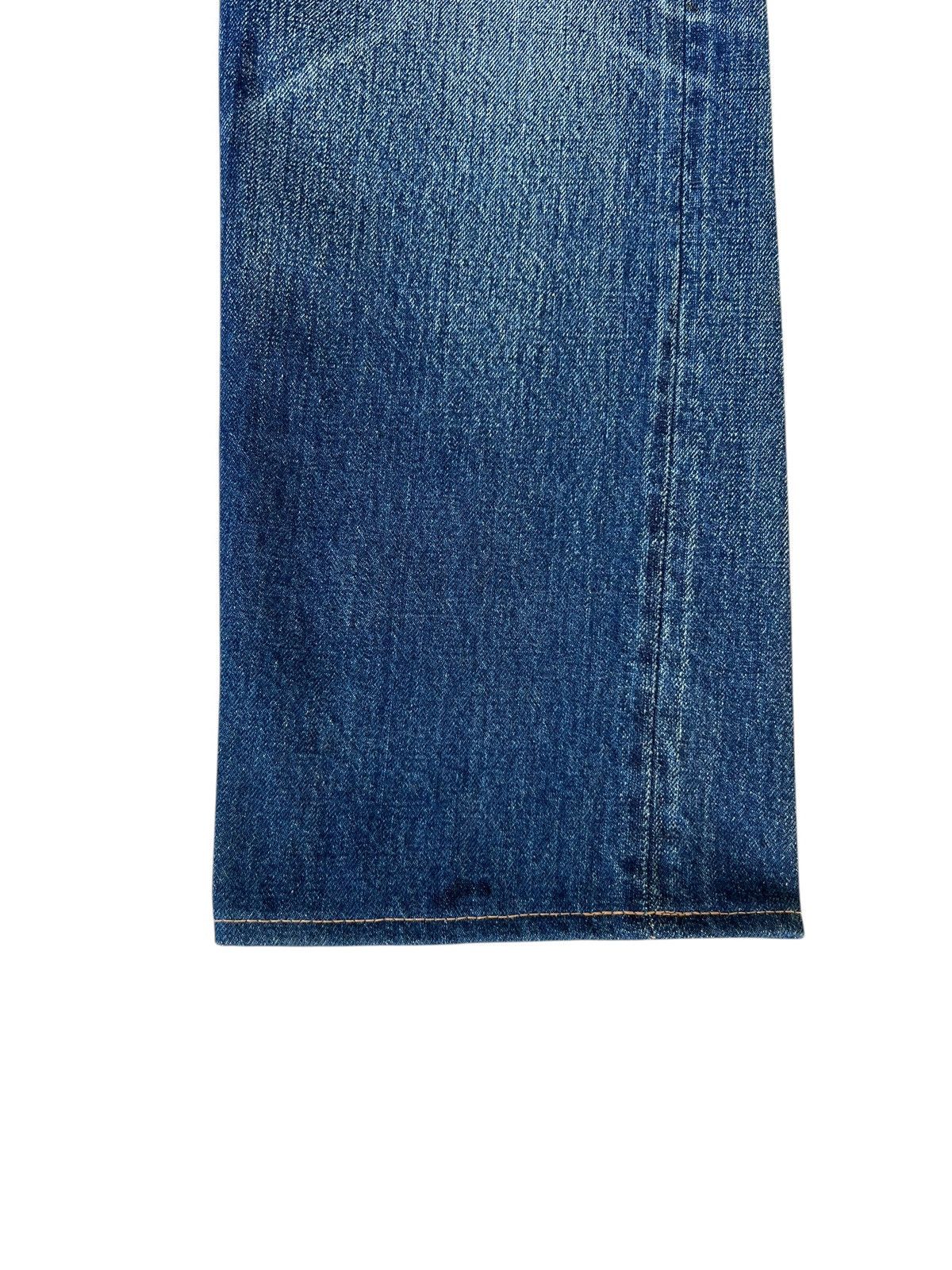 Denime Vintage DENIME Japan Jerky Patch Fade Denim Selvedge Jeans Size US 31 - 12 Thumbnail