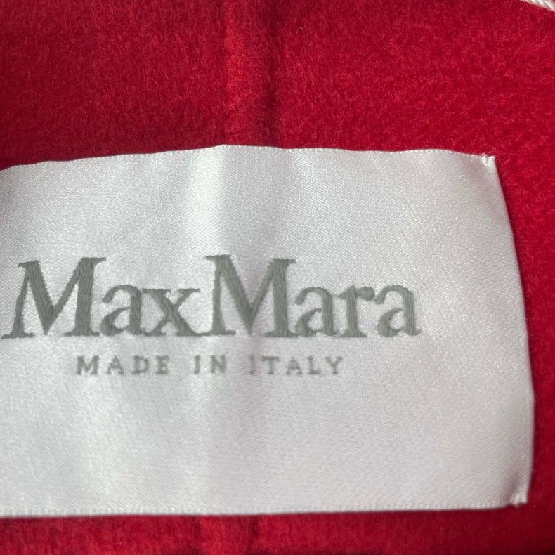 Max Mara Max Mara Cashmere red coat Size L / US 10 / IT 46 - 3 Thumbnail