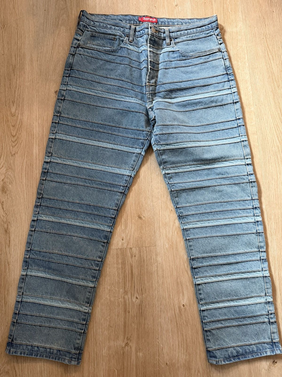 Supreme Supreme Layered Denim FW22 Size US 36 / EU 52 - 1 Thumbnail