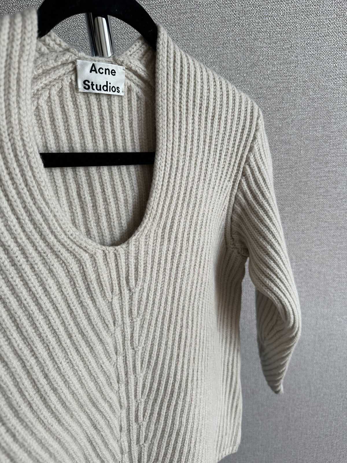 Acne Studios Women’s Acne Studios Deborah L-wool Oversized Sweater Size XS / US 0-2 / IT 36-38 - 5 Thumbnail