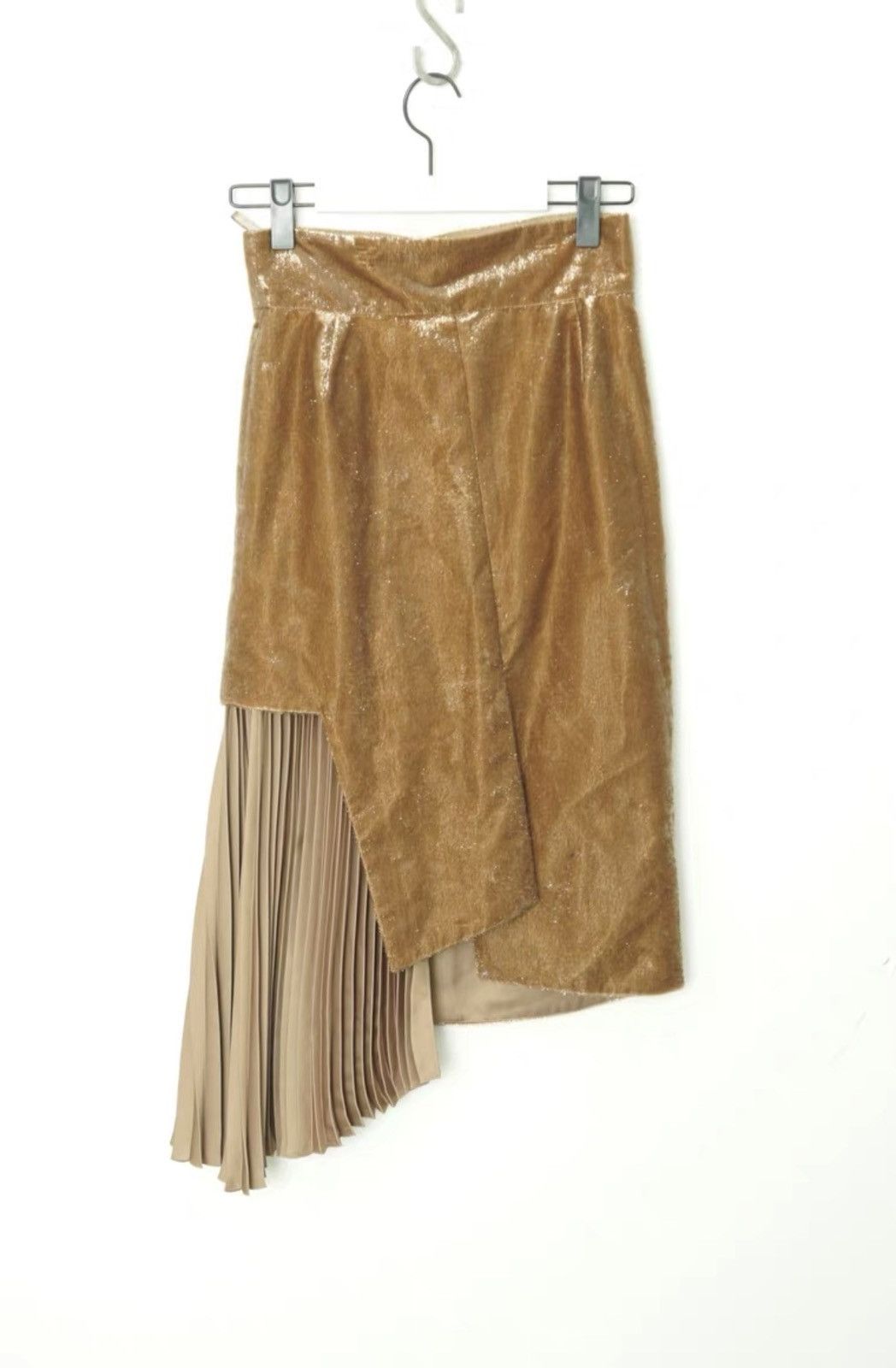 Christian Dada Christian Dada Fall/Winter Patchwork Pleated Skirt Size XXS / US 00 / IT 34 - 1 Thumbnail