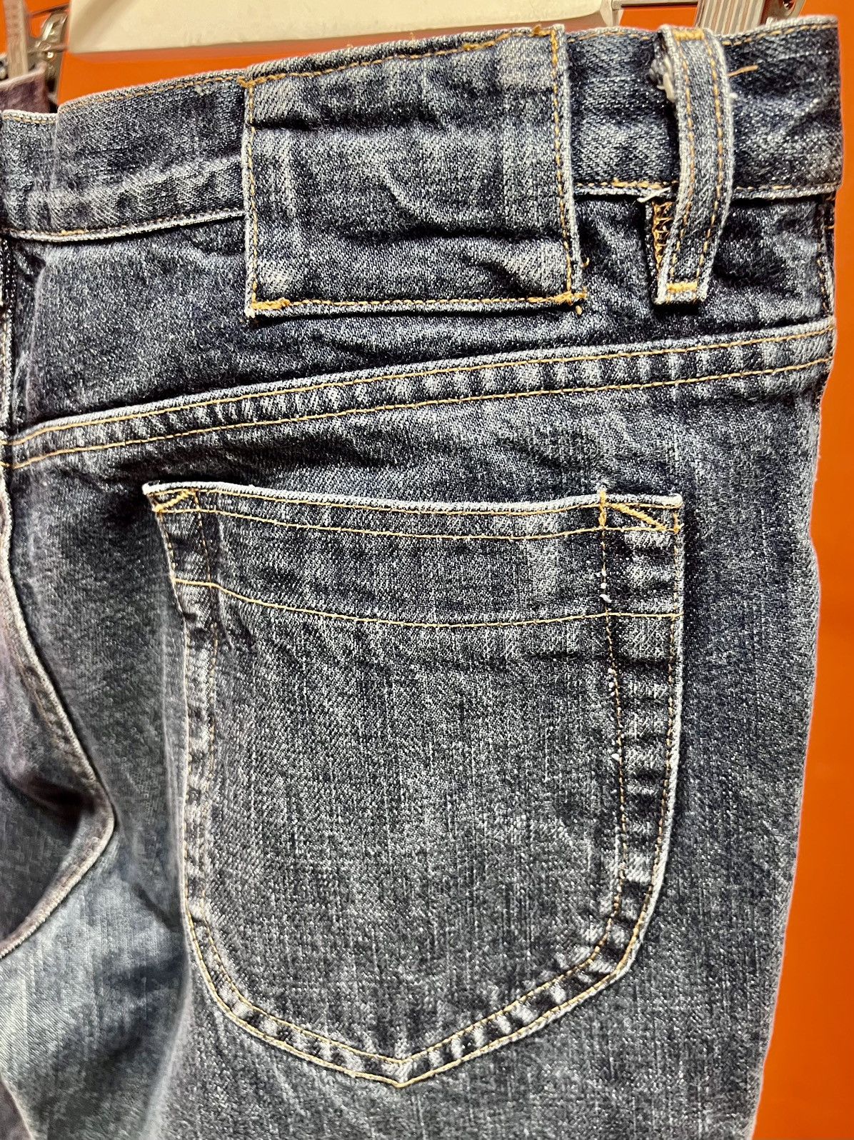image of Maison Margiela Martin Margiela Vintage Hook Jeans, 2002 in Blue, Men's (Size 40)