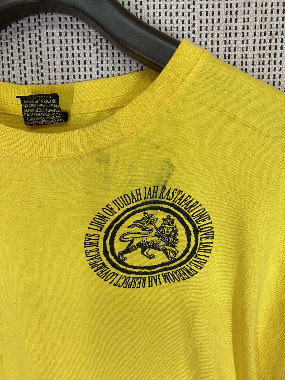 Japanese Brand × Vintage ‼️LION OF JUIDAH JAH RASTAFARI TSHIRT ‼️ Size US L / EU 52-54 / 3 - 3 Thumbnail