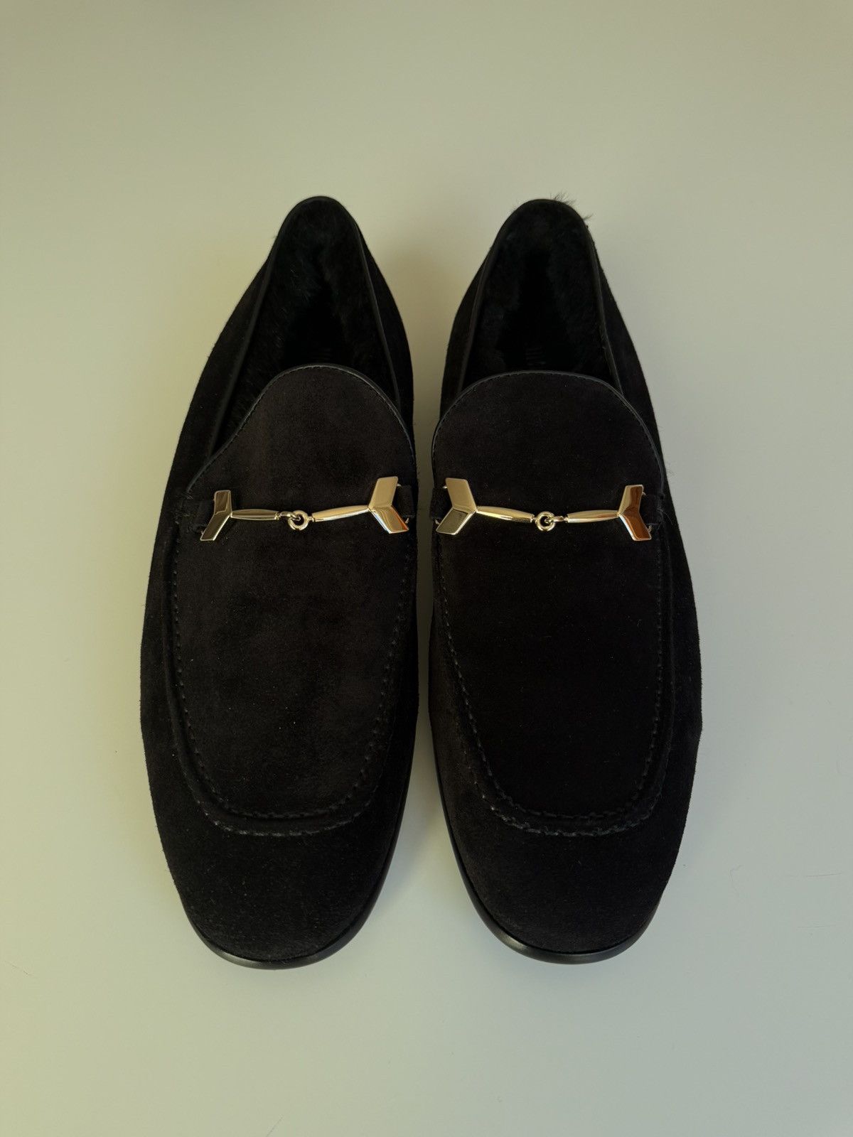 Jimmy Choo Jimmy Choo Suede Loafers Size US 10.5 / EU 43-44 - 2 Thumbnail