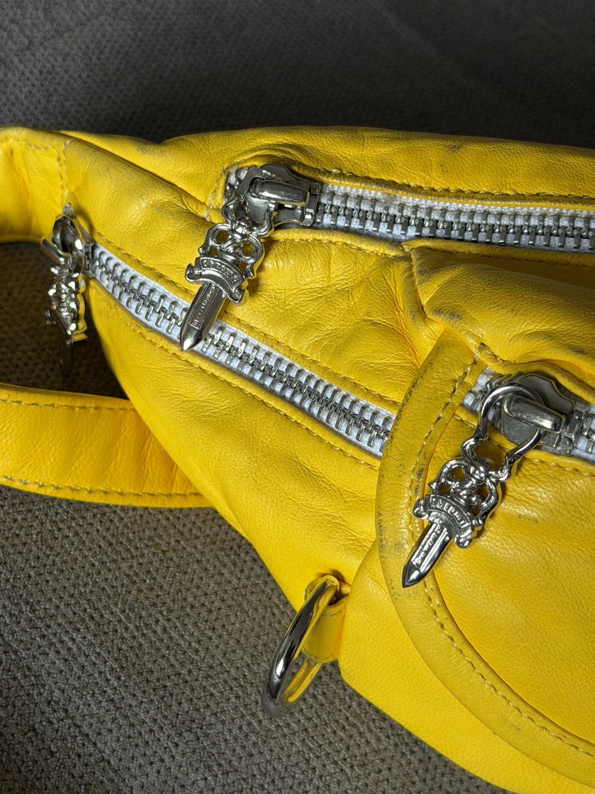 Chrome Hearts Rare Chrome Hearts mini Gunslinger Waist Pouch Bag Size ONE SIZE - 2 Thumbnail