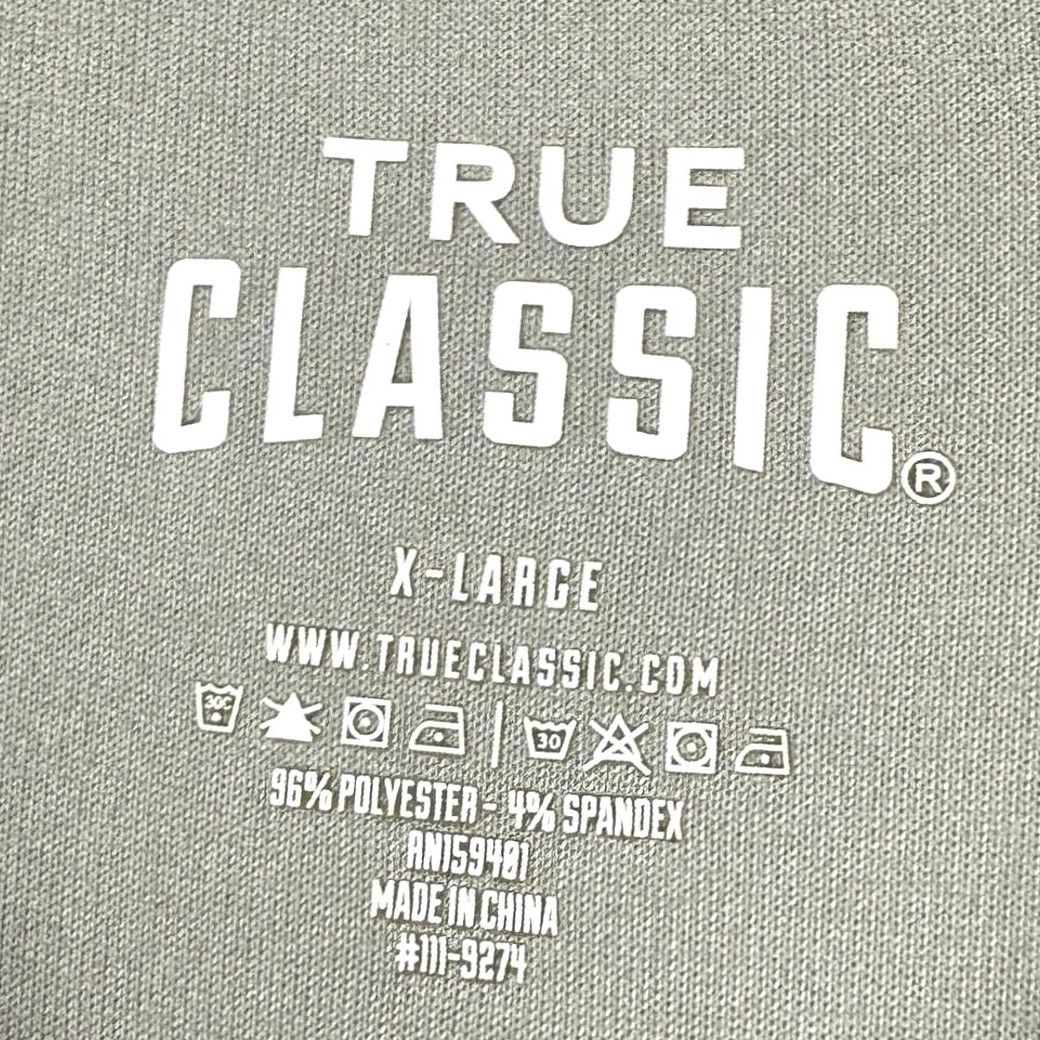 Vintage True Classic T-Shirt Men XL Grey Crew Neck Short Sleeve Tee Casual NEW Size US XL / EU 56 / 4 - 4 Thumbnail