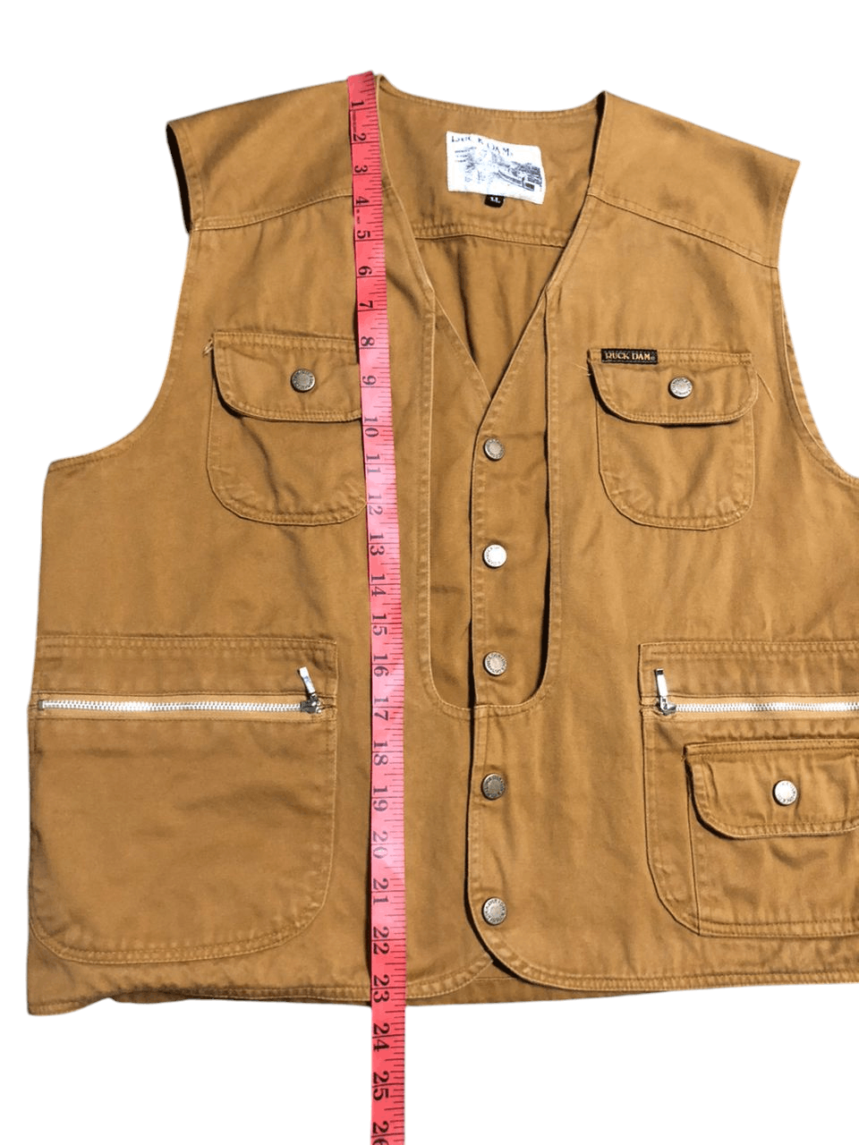 Japanese Brand × Vintage Vintage Ruck Dam Tactical Vest Streetwear Size US L / EU 52-54 / 3 - 11 Thumbnail
