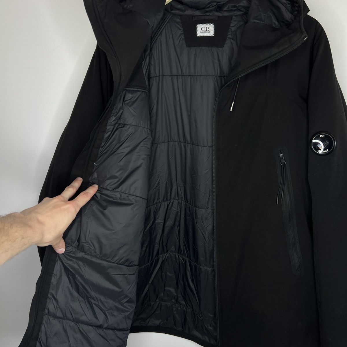 C.P. Company C.P Company Pro-Tek Primaloft Softshell Jacket Black Size US XL / EU 56 / 4 - 6 Thumbnail