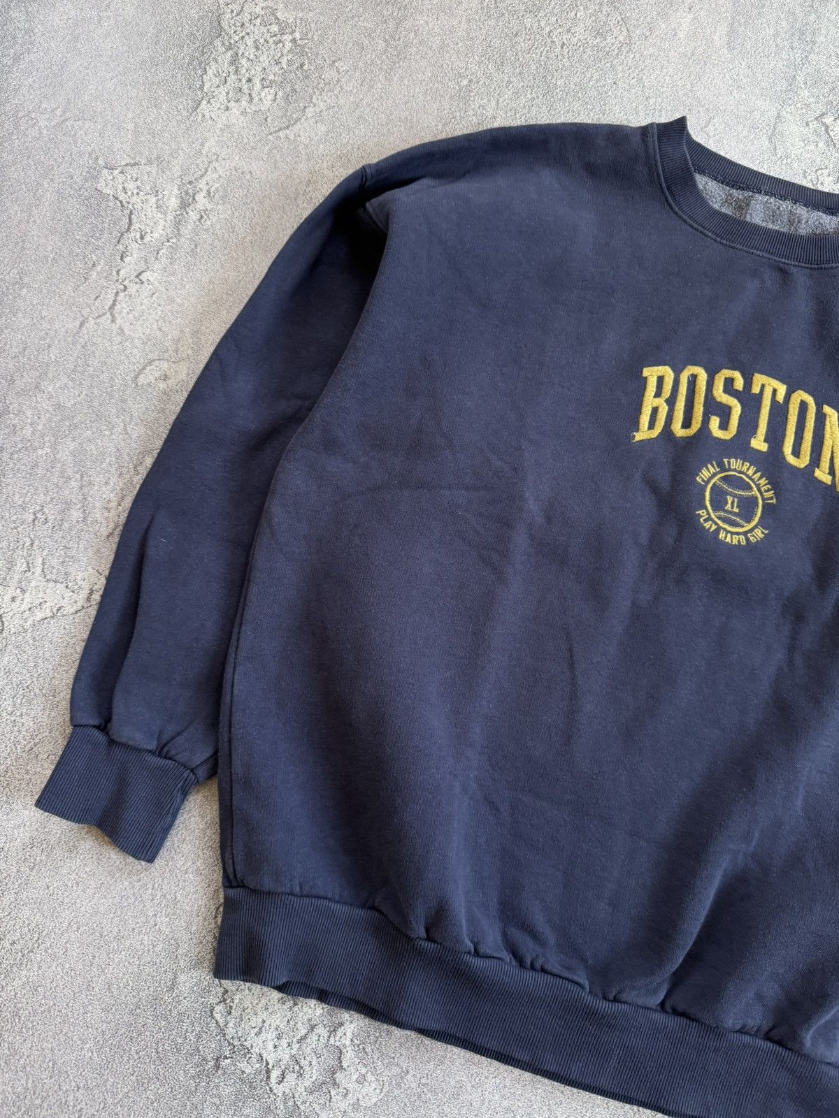 Vintage Boston city in the USA crewneck sweatshirt jumper pullover Size US M / EU 48-50 / 2 - 6 Thumbnail