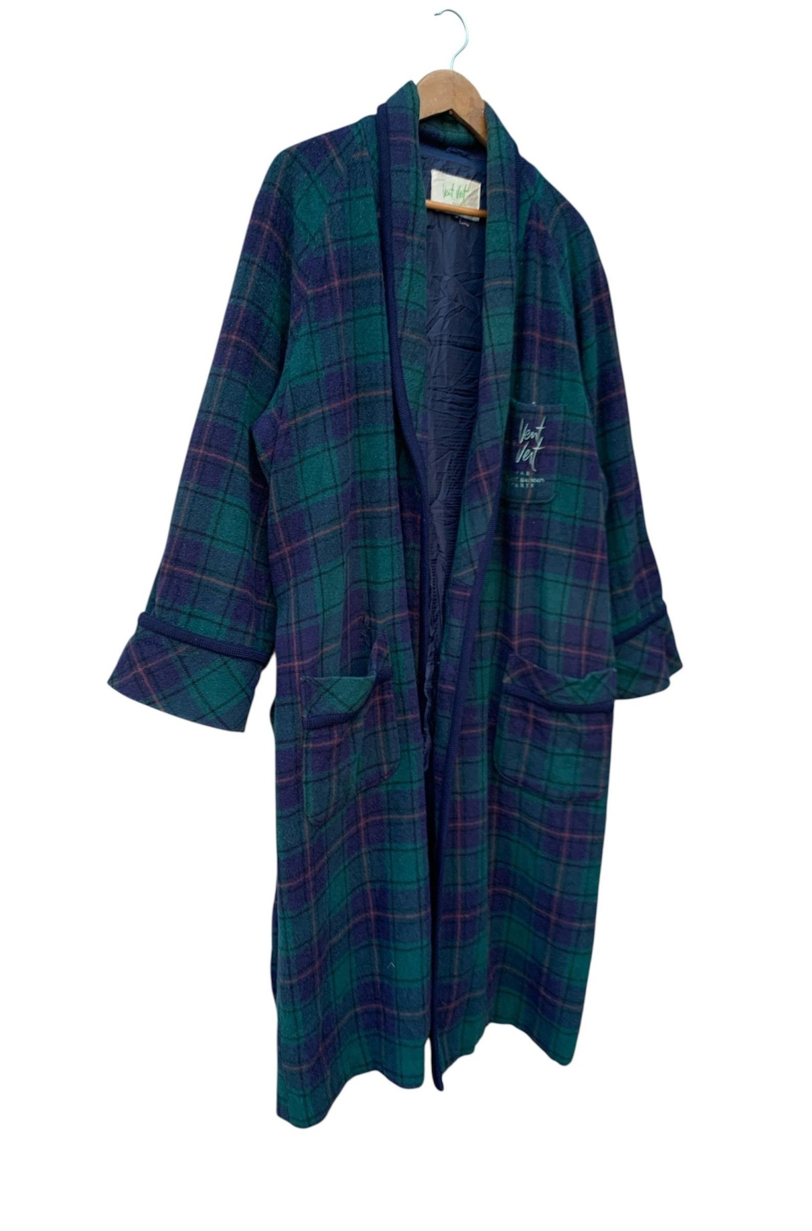 Pierre Balmain Pierre Balmain Vent vert Wool Robe Size US L / EU 52-54 / 3 - 4 Thumbnail