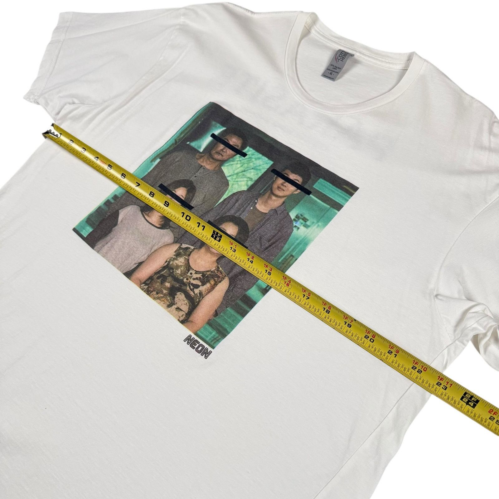 Vintage 2020 Neon Parasite Official Merch Promo T-shirt Bong Joon Ho Size US XL / EU 56 / 4 - 5 Thumbnail
