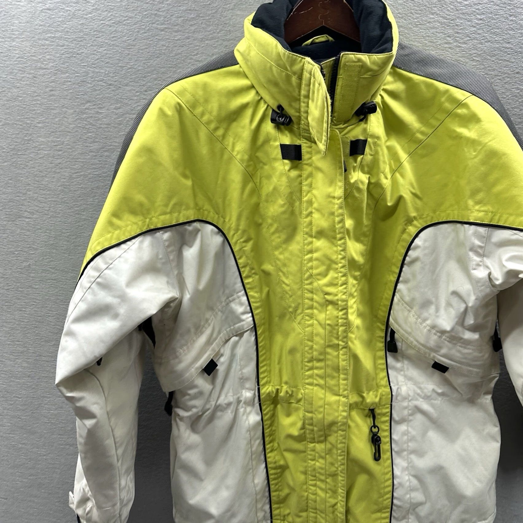 Vintage Ossi Skiwear Jacket Womens 12 Lined Parka Snow 80’s Retro 90s y2k Ski