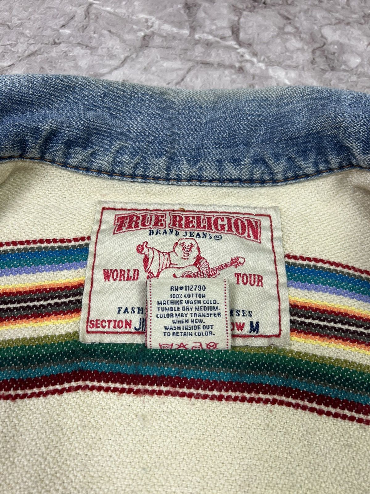 True Religion True Religion denim jeans jacket Jimmy super Size US M / EU 48-50 / 2 - 11 Thumbnail