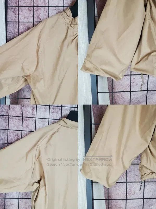 Burberry Burberry Khaki Wool Logo Long Sleeve Sweatshirt. Size L / US 10 / IT 46 - 5 Thumbnail