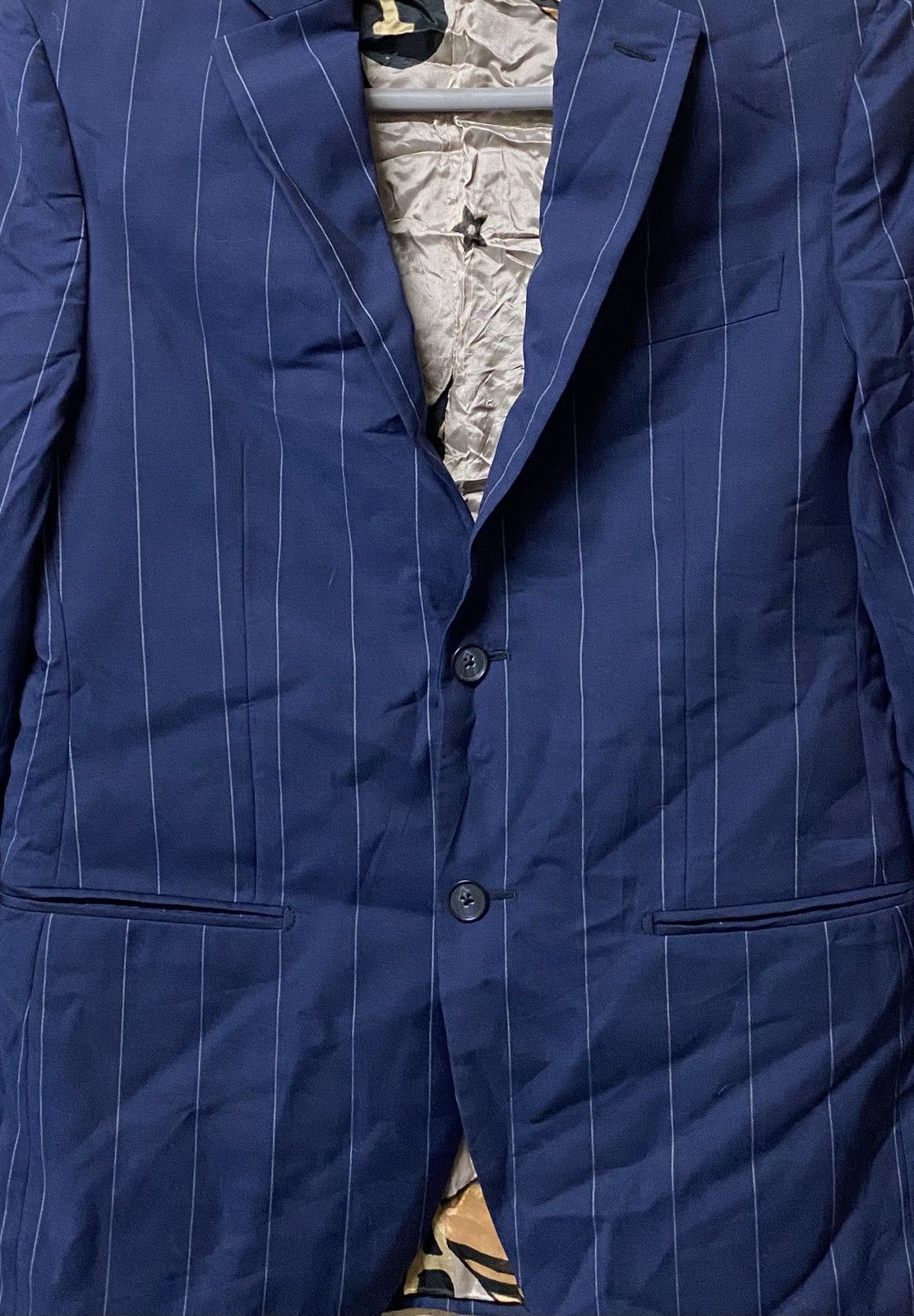 HYDROGEN × Le Grande Bleu (L.G.B.) × Luigi Bianchi Luigi Biachi Mantova hydrogen blazer jacket Size 48R - 4 Thumbnail