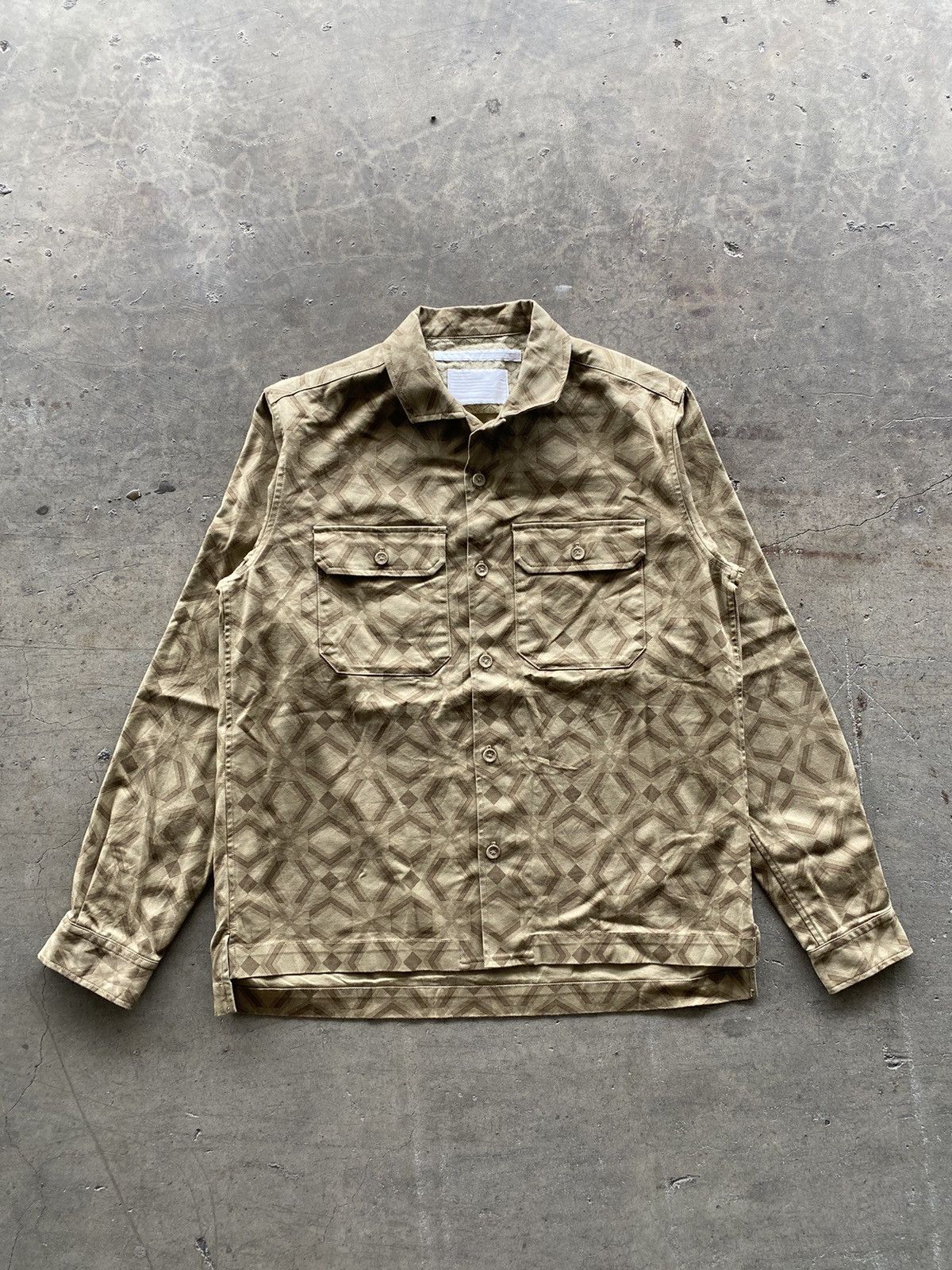 White Mountaineering White Mountaineering Pattern Shirt Size US M / EU 48-50 / 2 - 1 Thumbnail