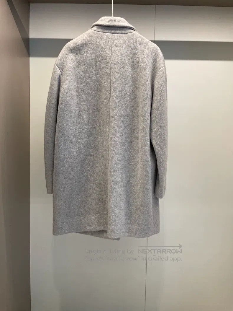Brunello Cucinelli Brunello Cucinelli Grey wool and cashmere overcoat Size M / US 6-8 / IT 42-44 - 2 Thumbnail