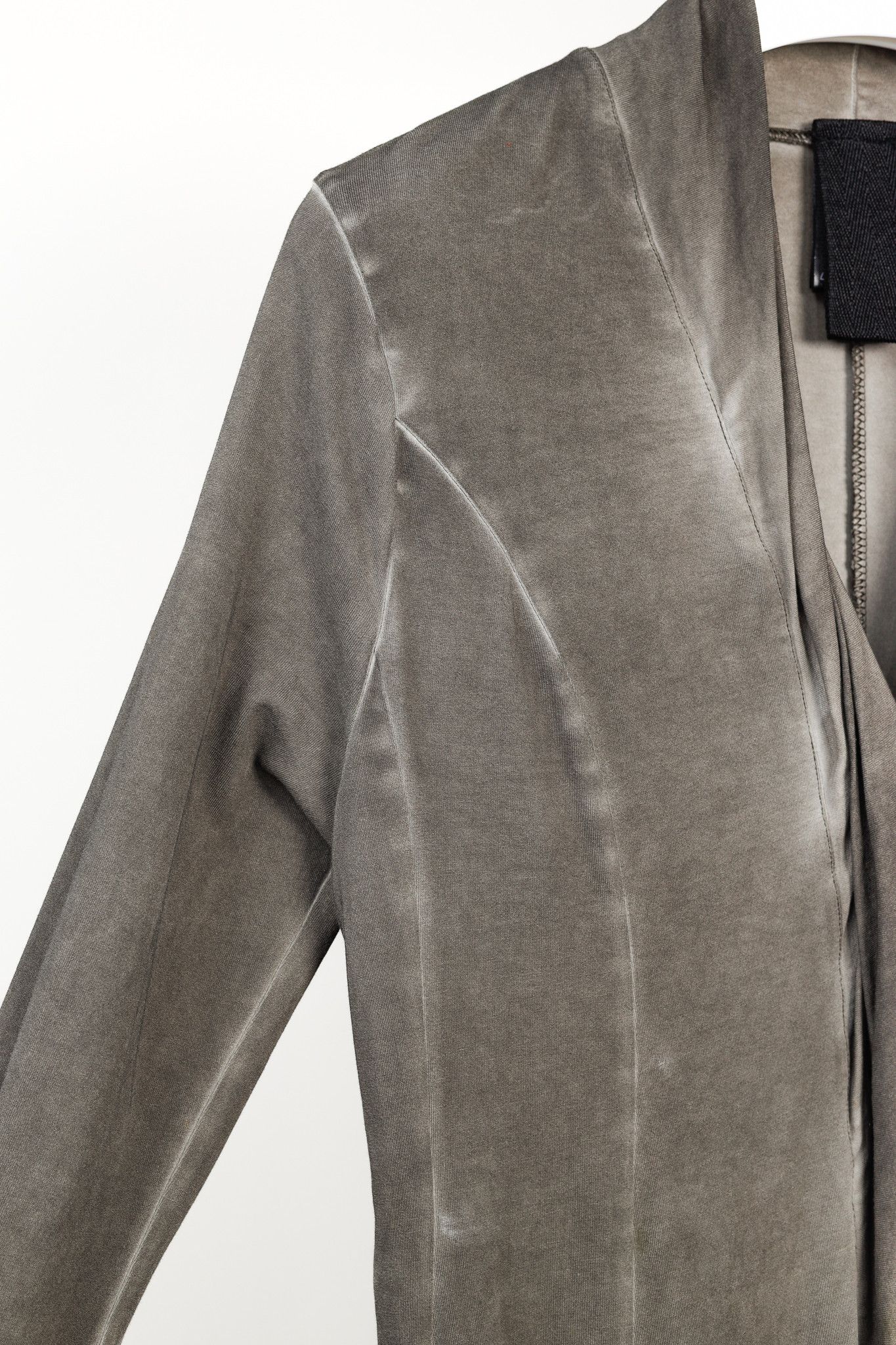 Rundholz Rundholz Distressed Brown Grey Ombre Rounded Hem Cardigan Size S / US 4 / IT 40 - 5 Thumbnail