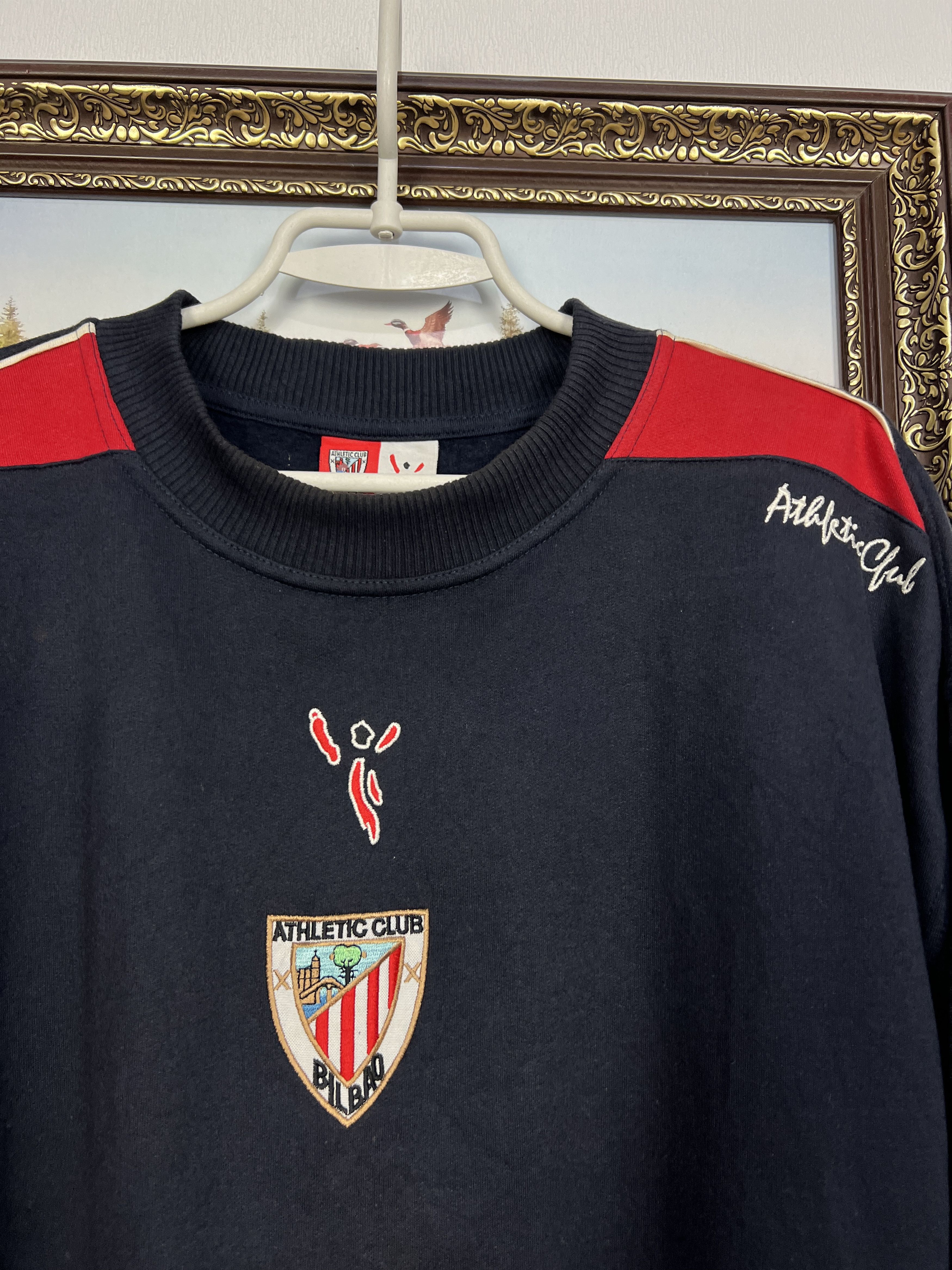 Vintage Athletic Bilbao Atletic Club Football Sweatshirt Jacket Size US XXL / EU 58 / 5 - 5 Thumbnail