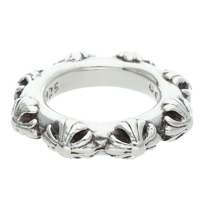 Chrome Hearts Chrome Hearts Cross Band Silver Ring Size ONE SIZE - 2 Thumbnail