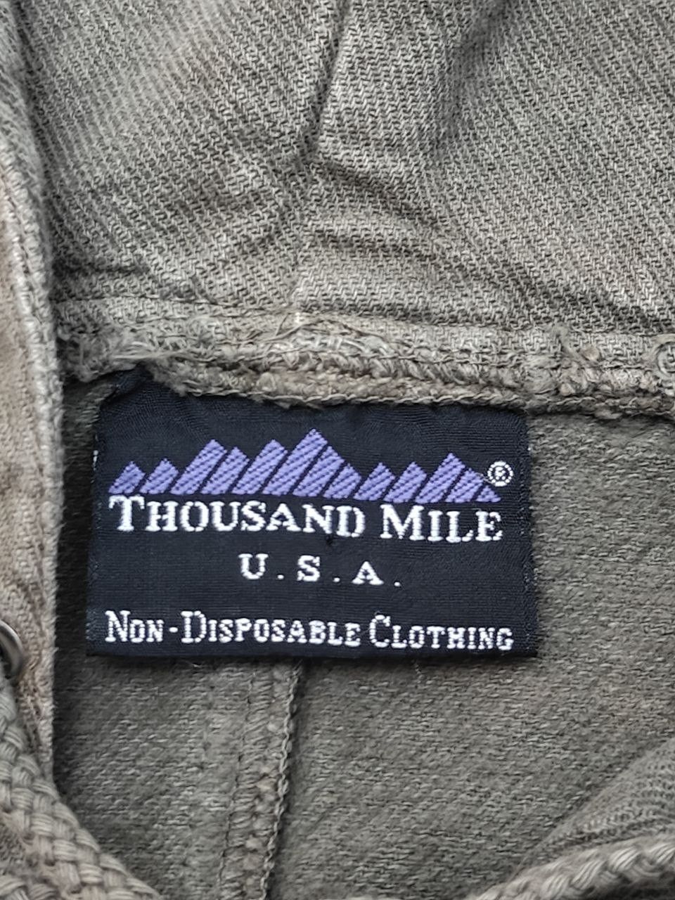 Vintage Vintage Thousand Mile Faded Hoodie Size US M / EU 48-50 / 2 - 5 Thumbnail