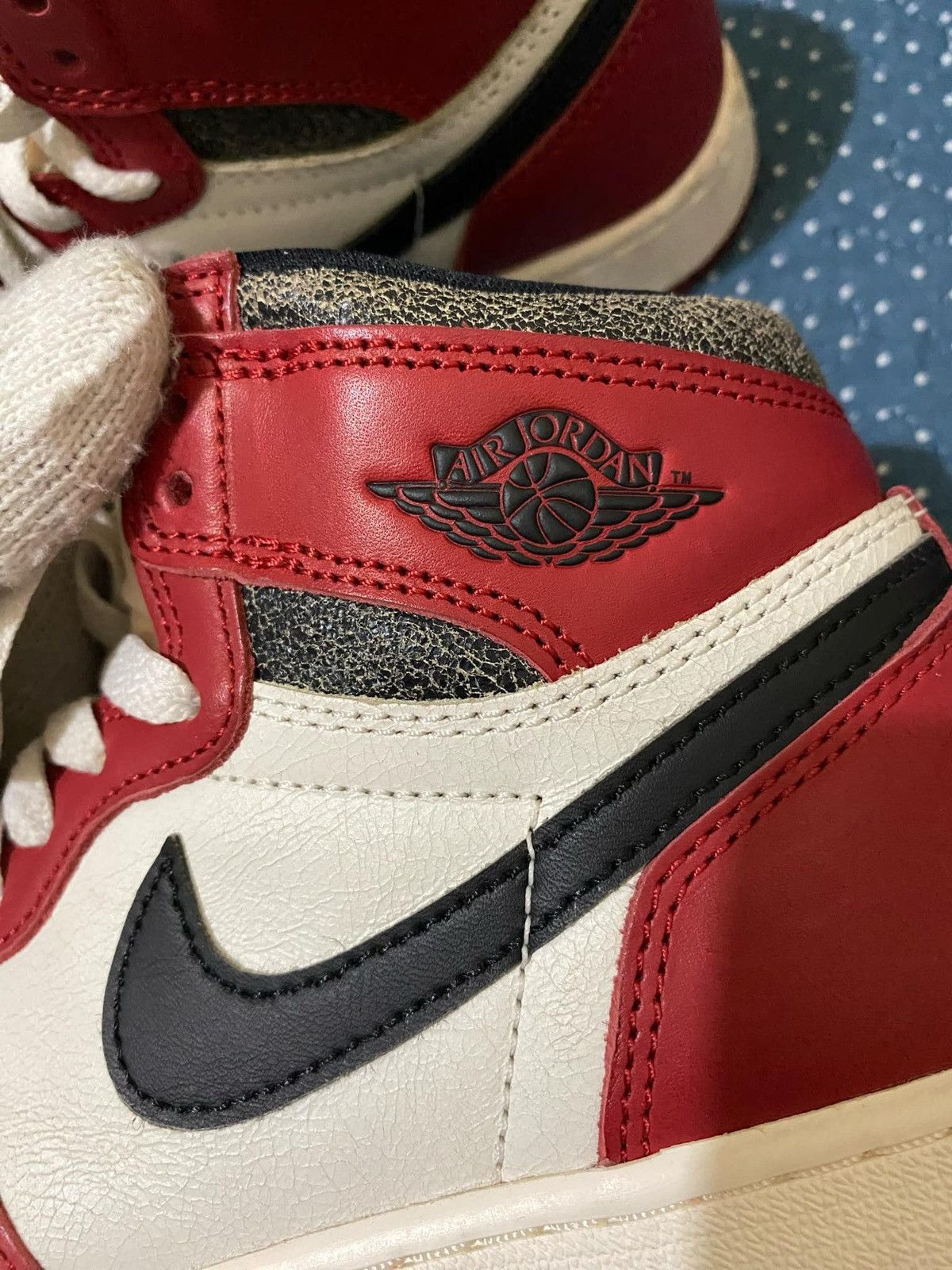 Jordan Brand × Nike Air Jordan 1 Lost And Found Size US 4.5 / IT 34.5 - 5 Thumbnail